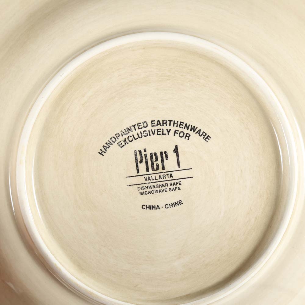 Pier1 "Vallarta" Earthenware Tableware