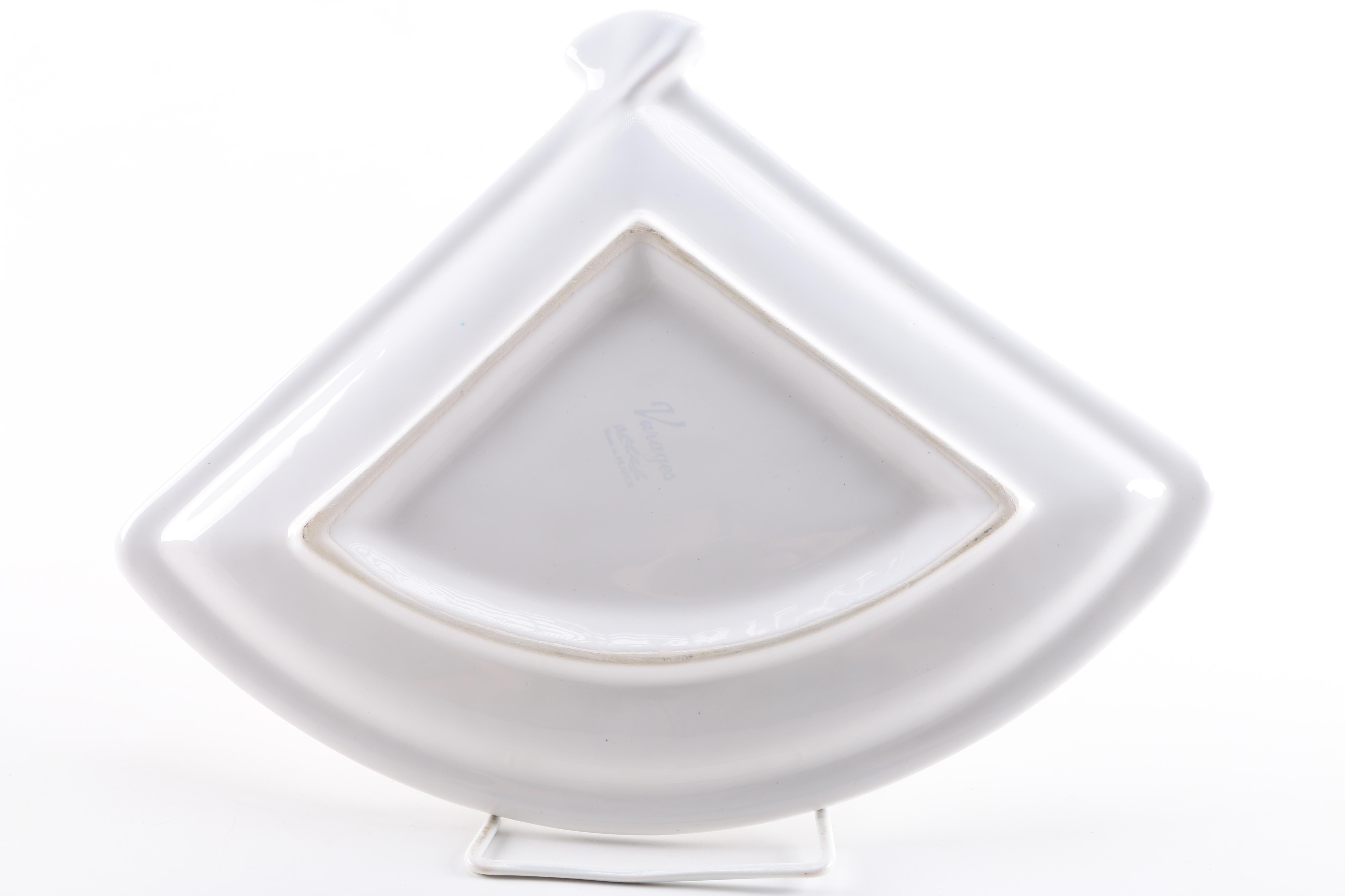 Vintage White Porcelain Décor including a Fitz & Floyd Mirror