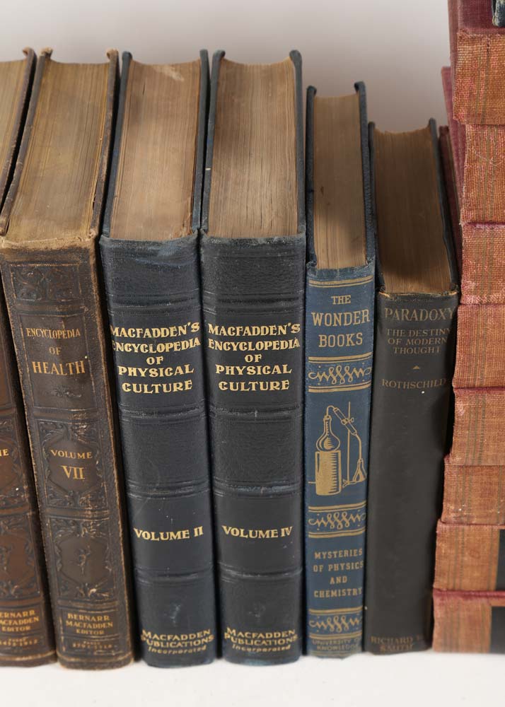 Vintage and Antique Science and Medical Books