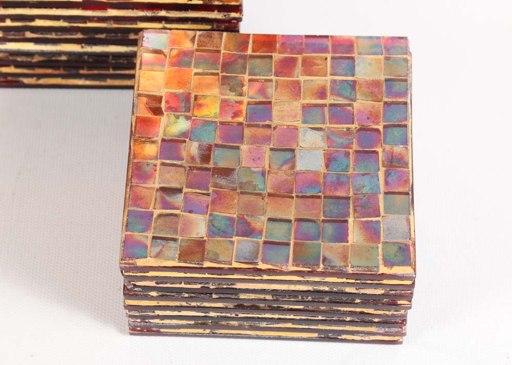 Glass Tabletop Decor Grouping