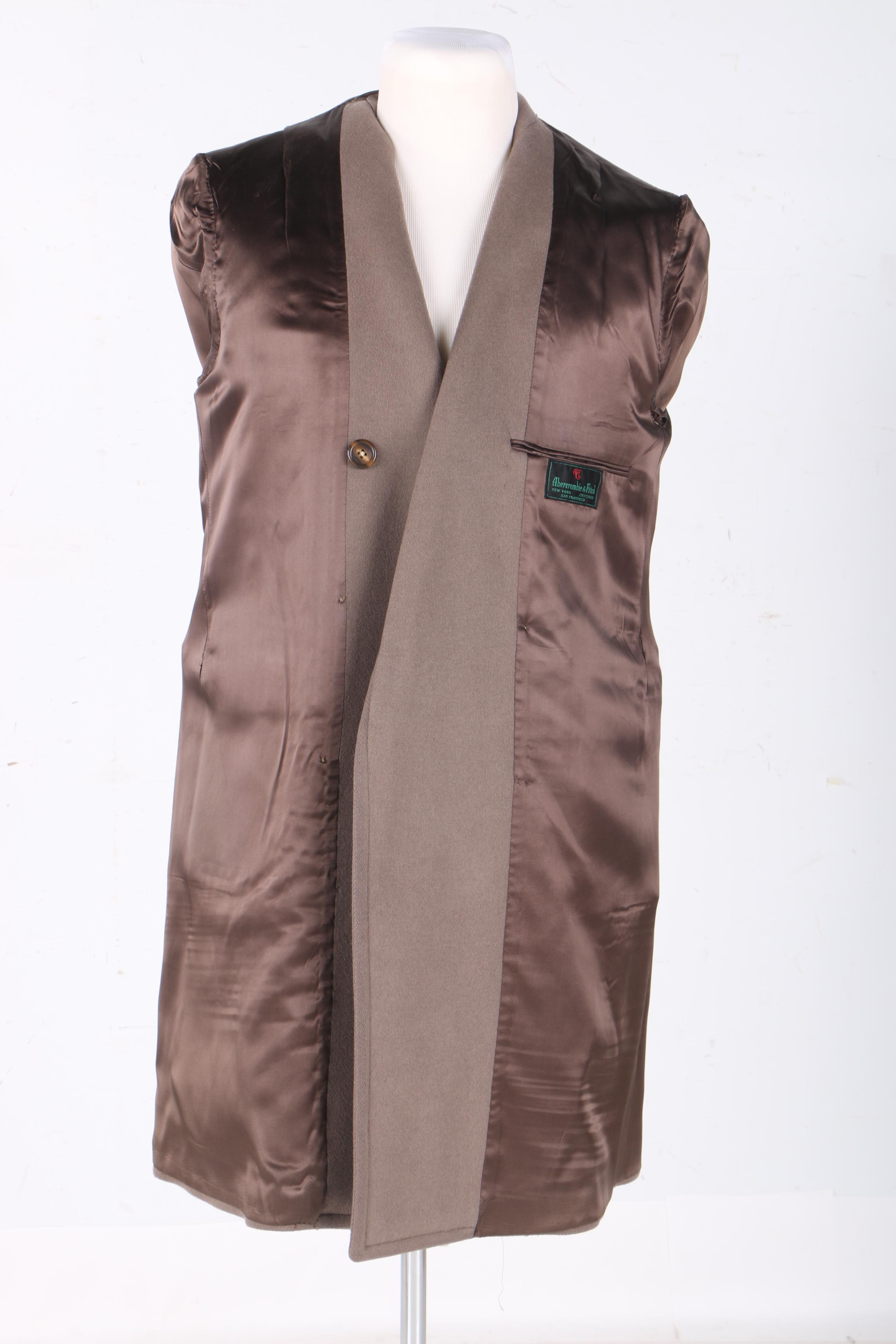 Vintage Abercrombie & Fitch Wool Overcoat