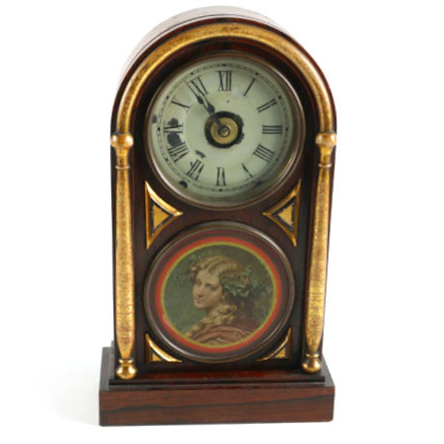 Antique Seth Thomas Portrait Mantel Clock