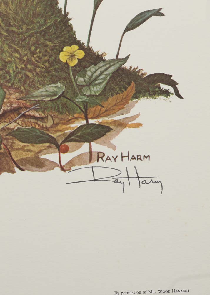 Ray Harm Signed Offset Lithographs