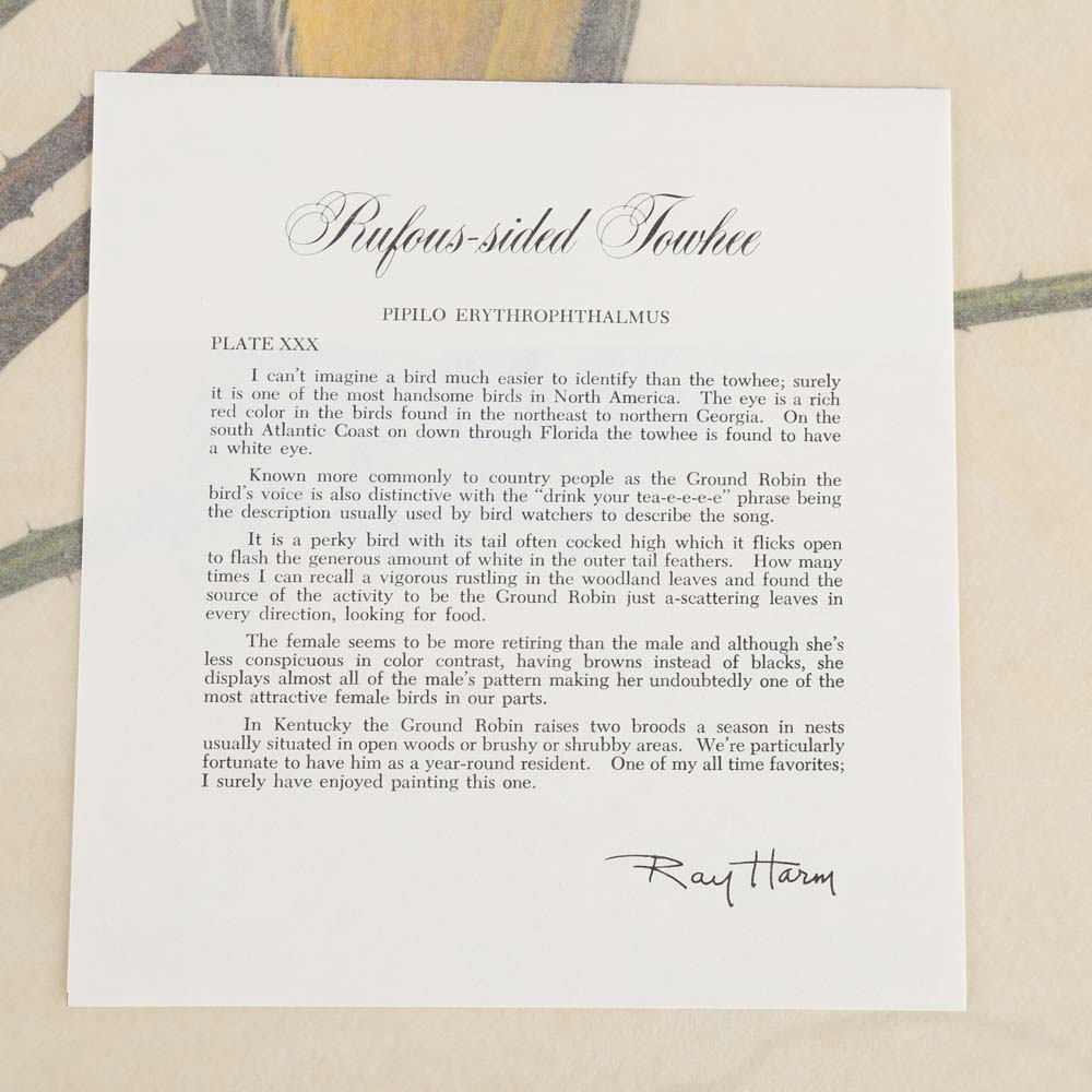 Ray Harm Signed Offset Lithographs