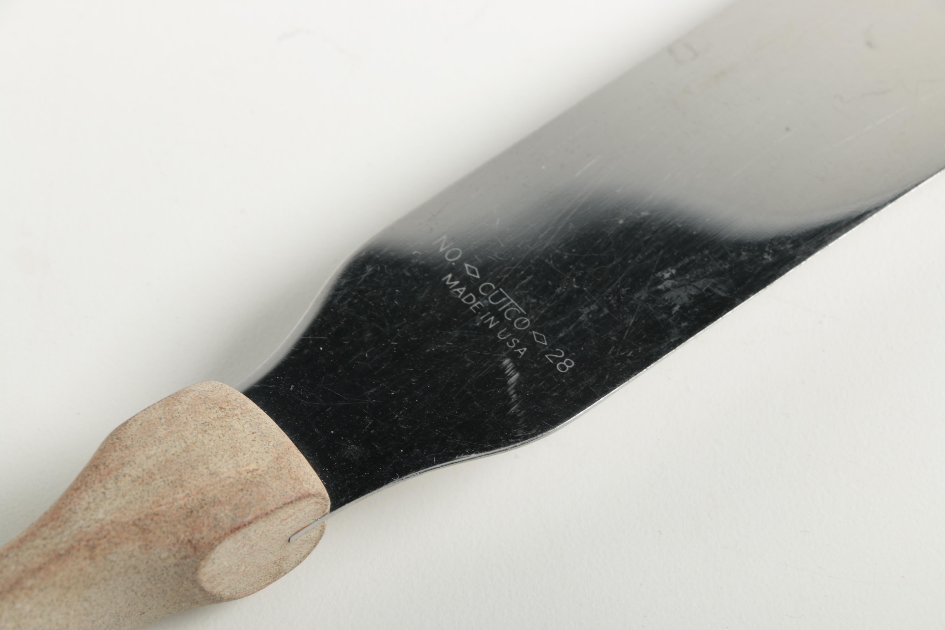 Vintage Cutco Cooking Utensils with Wooden Handles