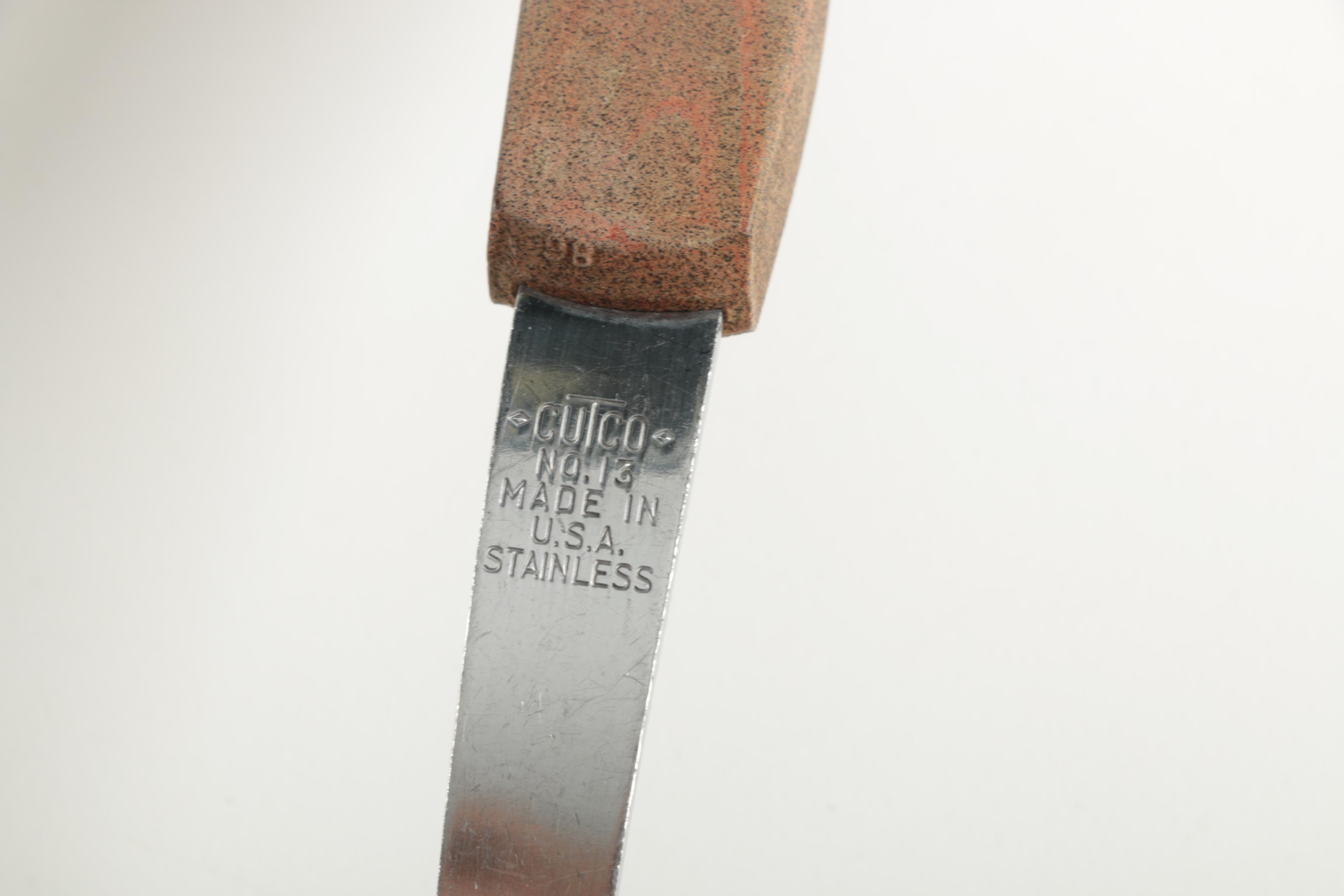 Vintage Cutco Cooking Utensils with Wooden Handles