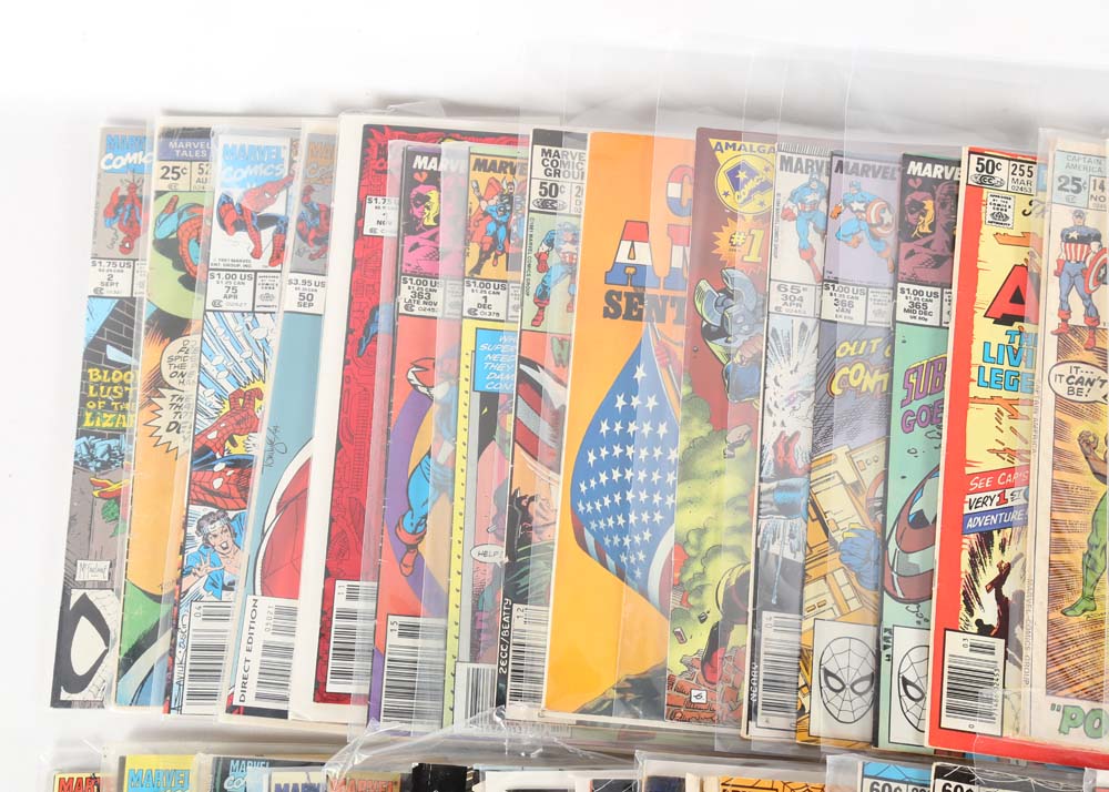 Marvel Comic Books Featuring Spider-Man and Wolverine