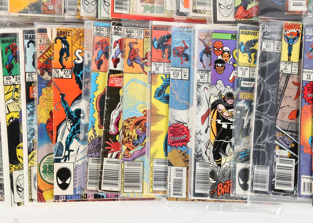 Marvel Comic Books Featuring Spider-Man and Wolverine