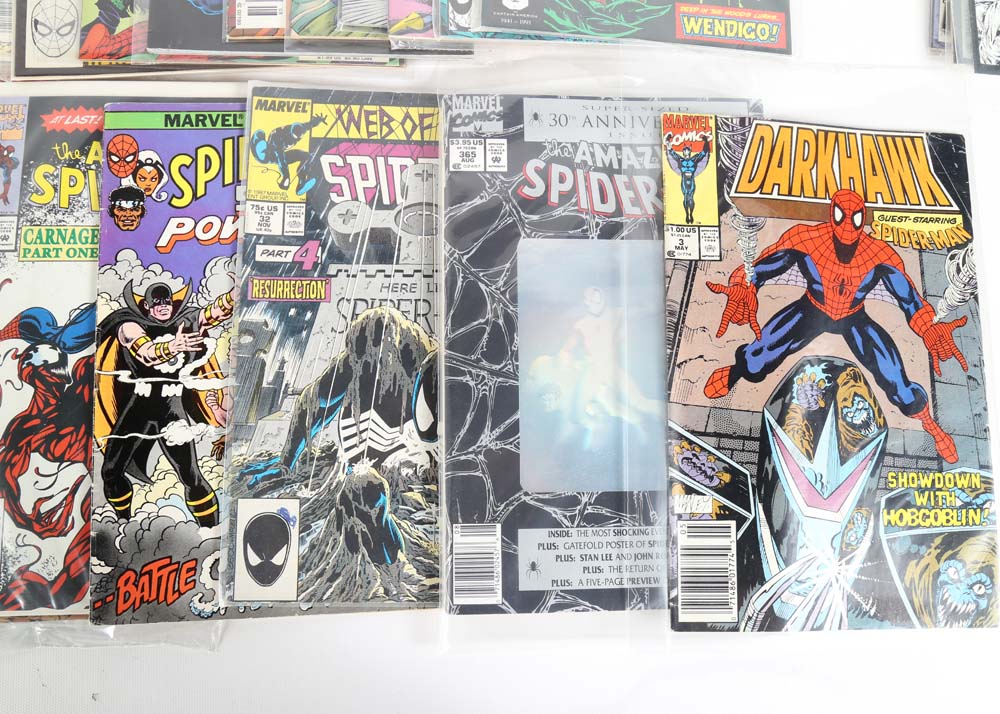 Marvel Comic Books Featuring Spider-Man and Wolverine