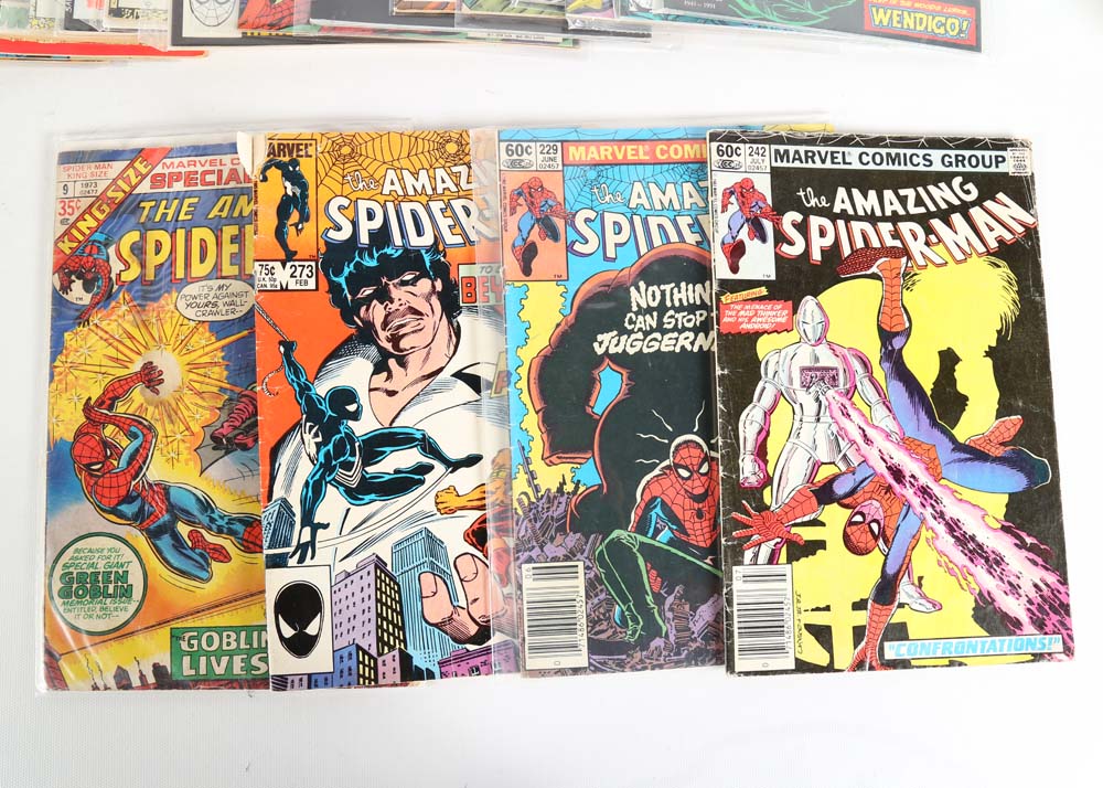 Marvel Comic Books Featuring Spider-Man and Wolverine