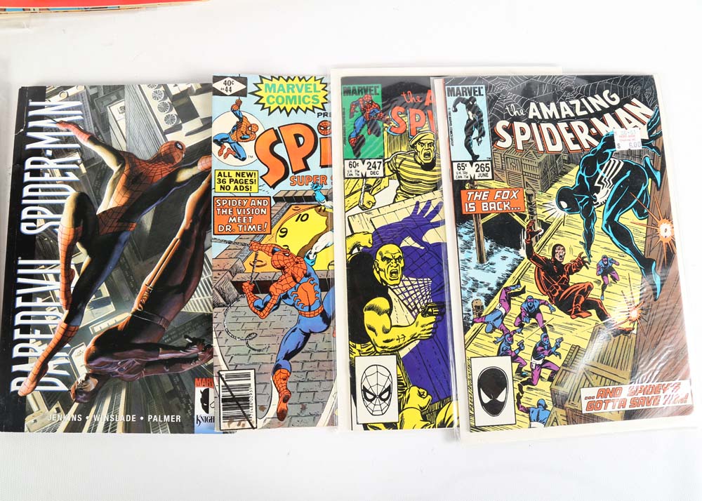 Marvel Comic Books Featuring Spider-Man and Wolverine