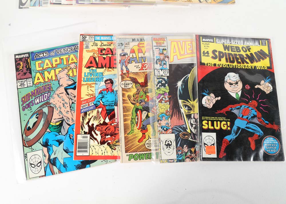 Marvel Comic Books Featuring Spider-Man and Wolverine