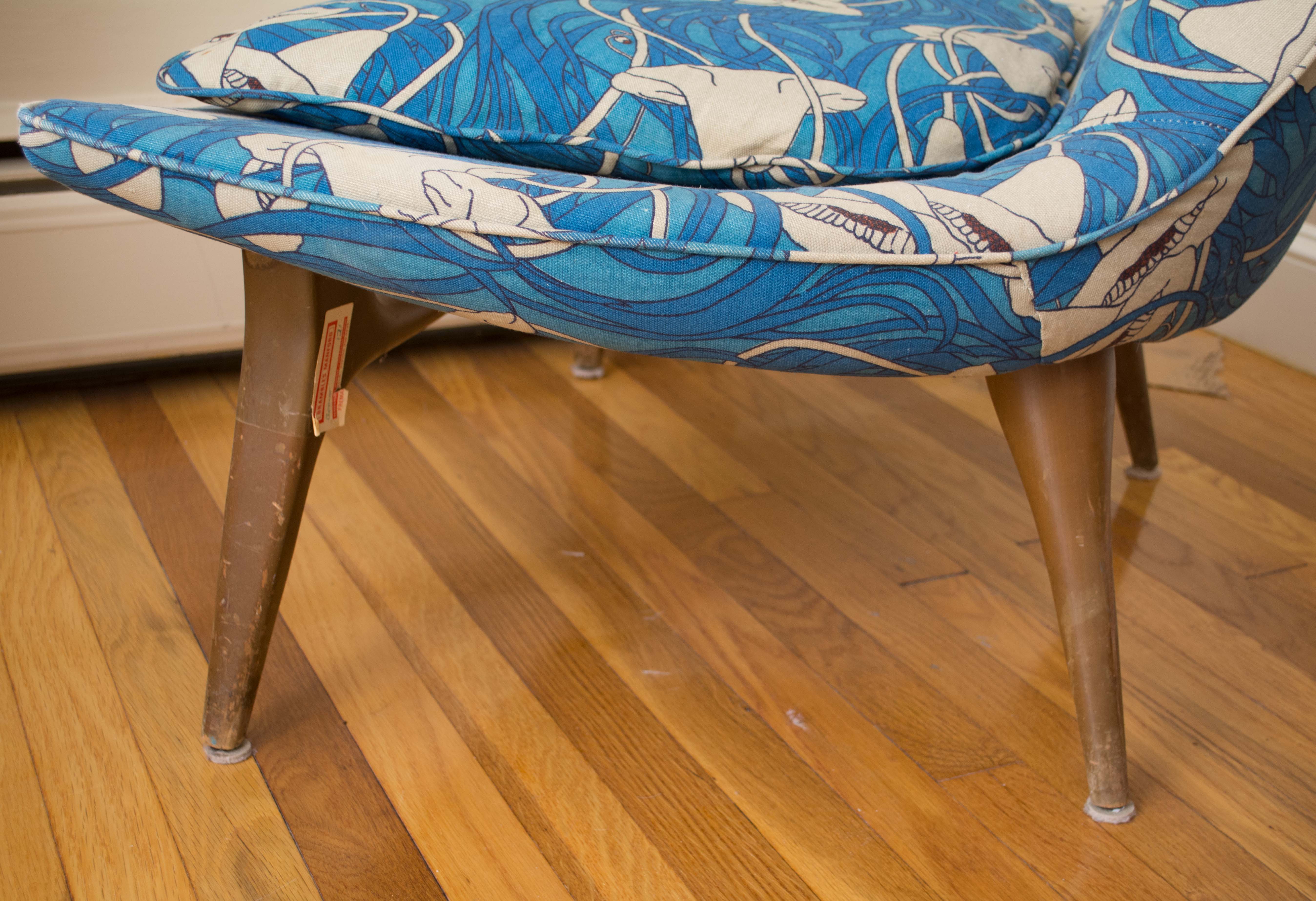 "West Coast Atomic" Sculptural Lounge Chair by Karpen of California