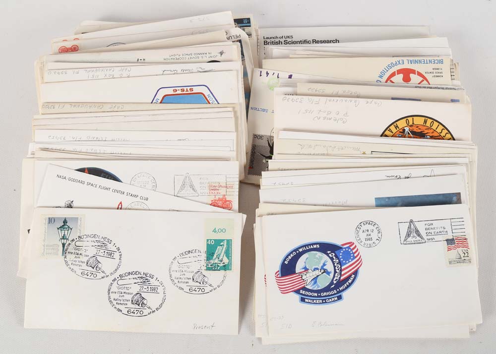 Collection of NASA and Space Related Stamps and Postmarks