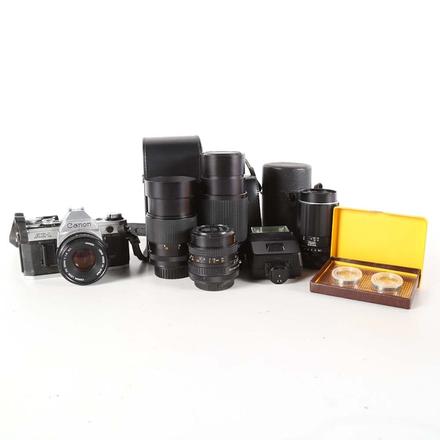 35MM Canon Camera Grouping