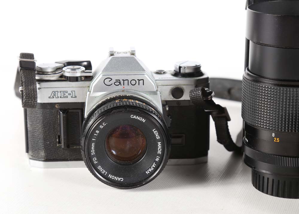 35MM Canon Camera Grouping