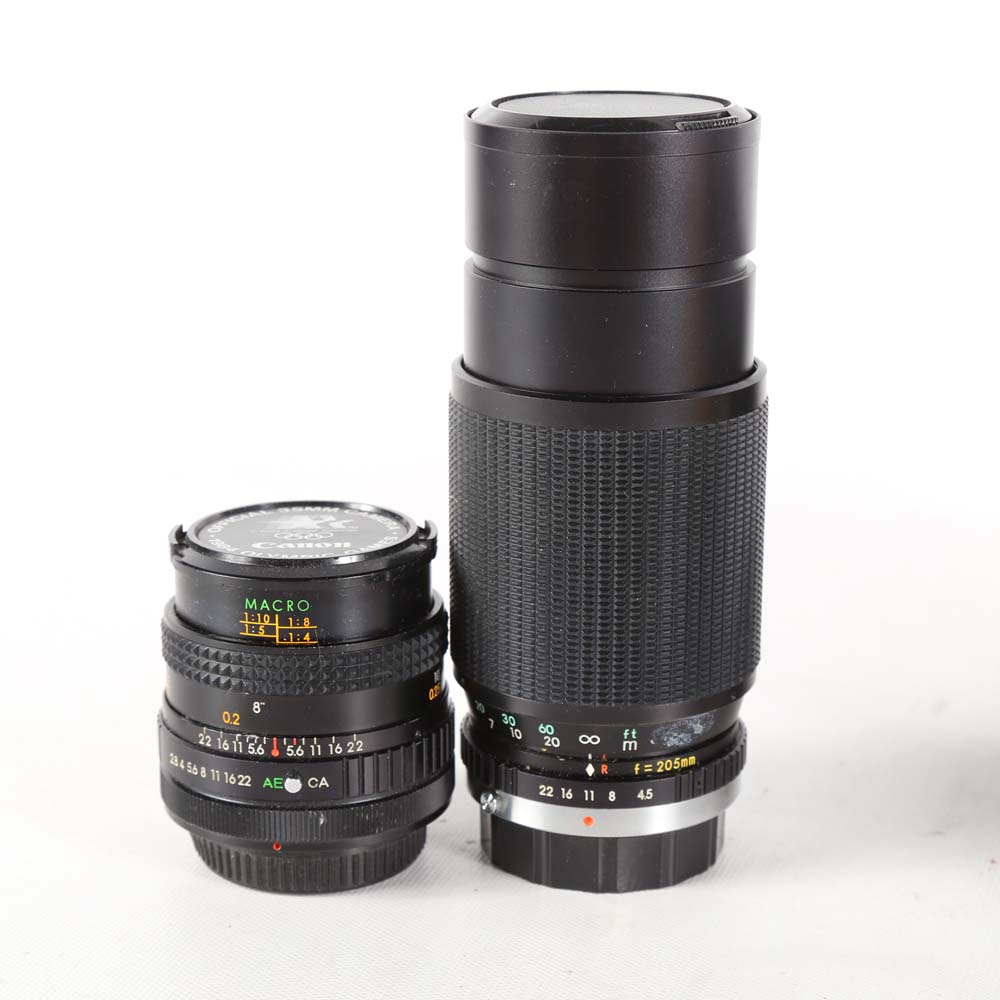 35MM Canon Camera Grouping