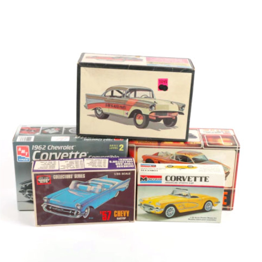 Assorted Model Car Kits