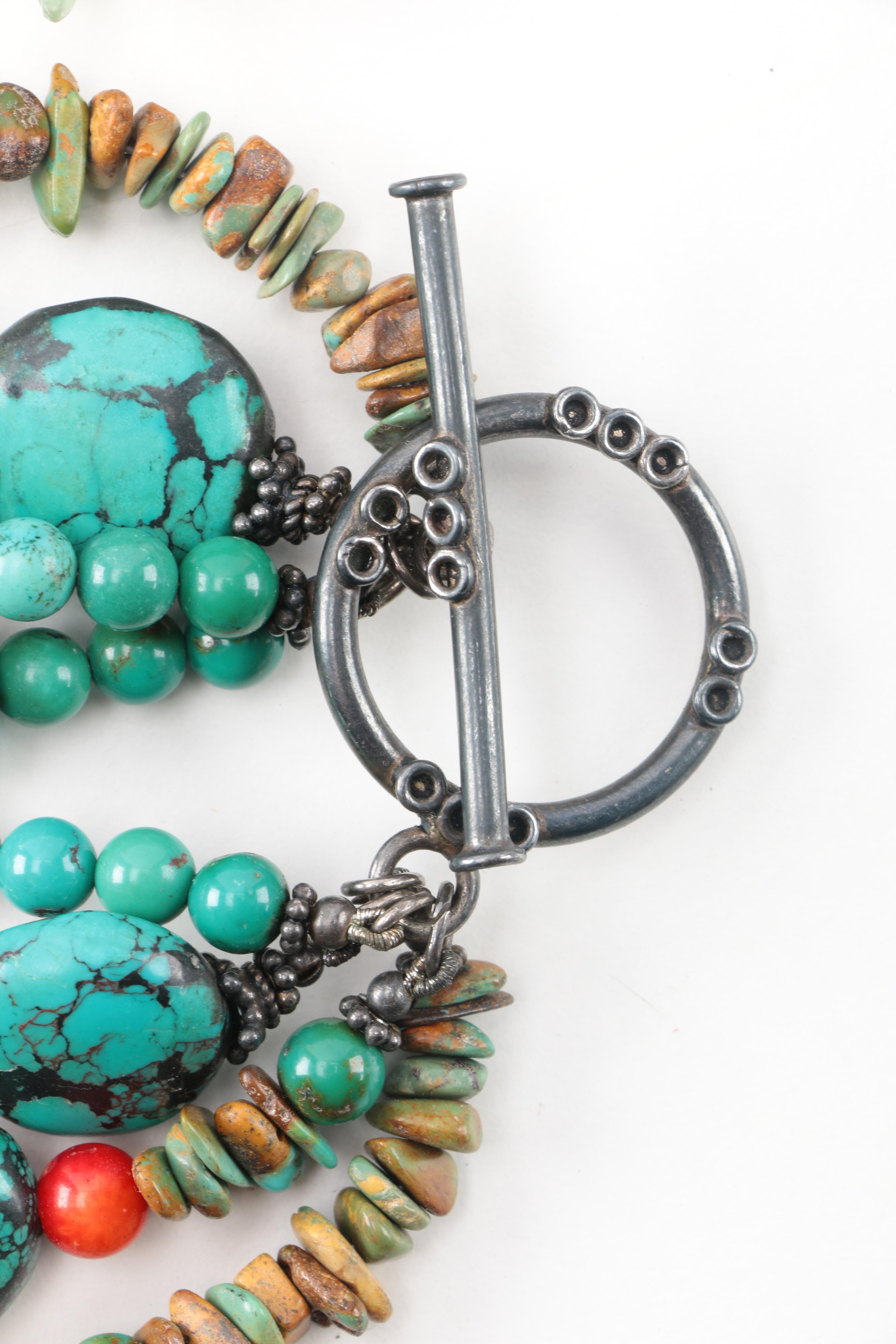 Necklaces and Bracelets With Gemstone, Wood, and Glass Beads