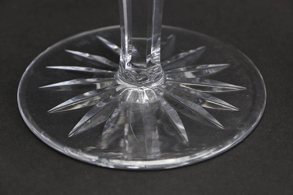 Set of Six Waterford Crystal "Lismore" Champagne Tall Sherbet Goblets