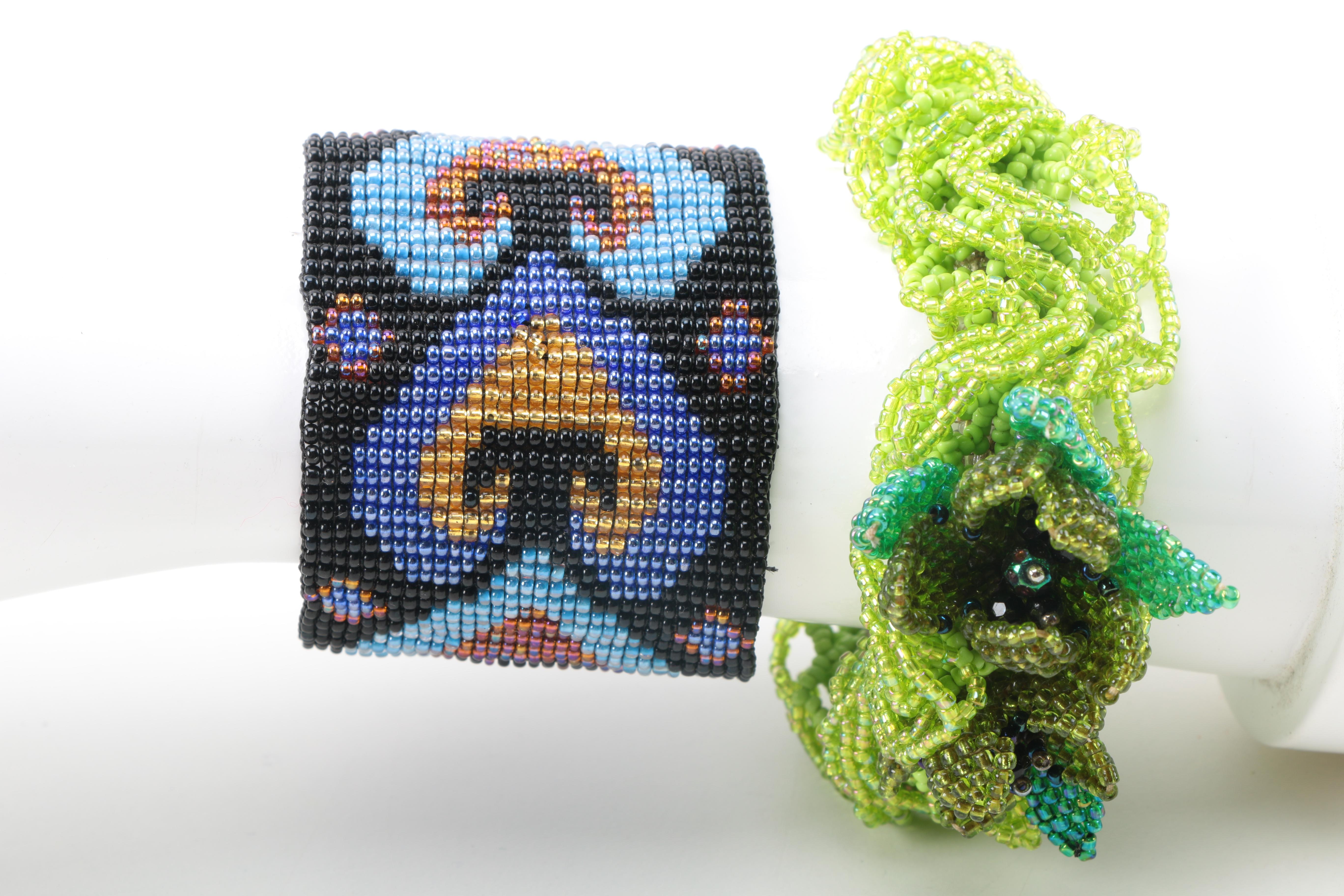 Gemstone and Glass Bead Necklaces and Bracelets