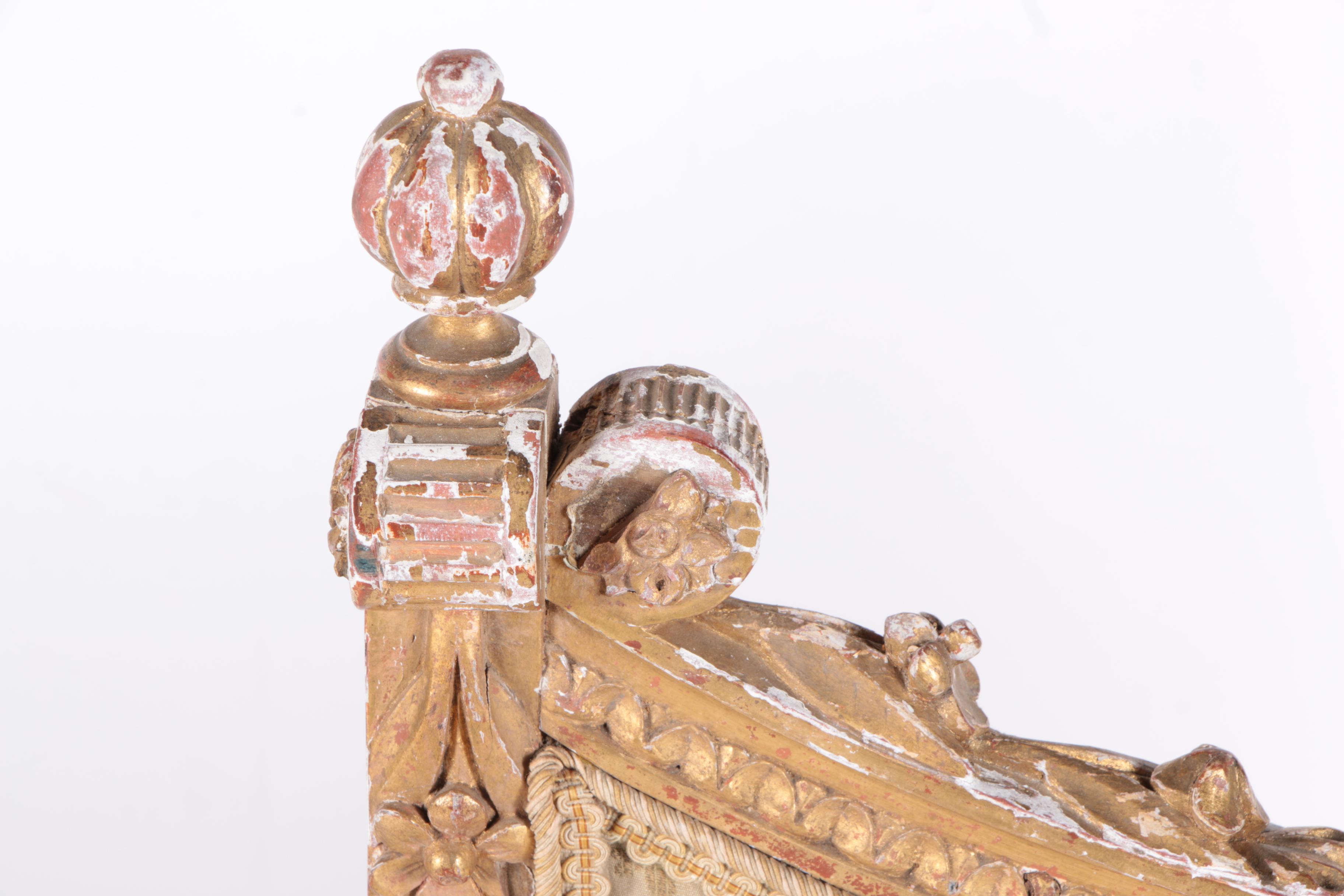 Antique Victorian Style Fireplace Screen