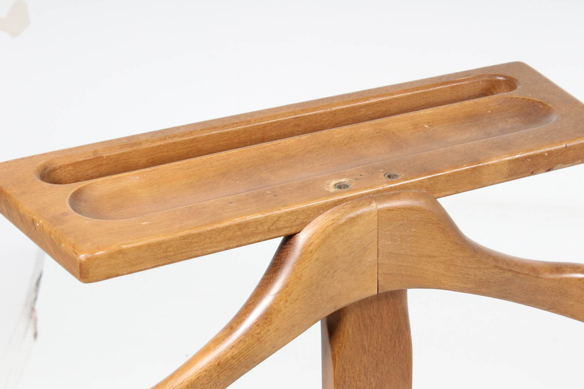 Mid Century Modern Valet Chair and Coat Hanger