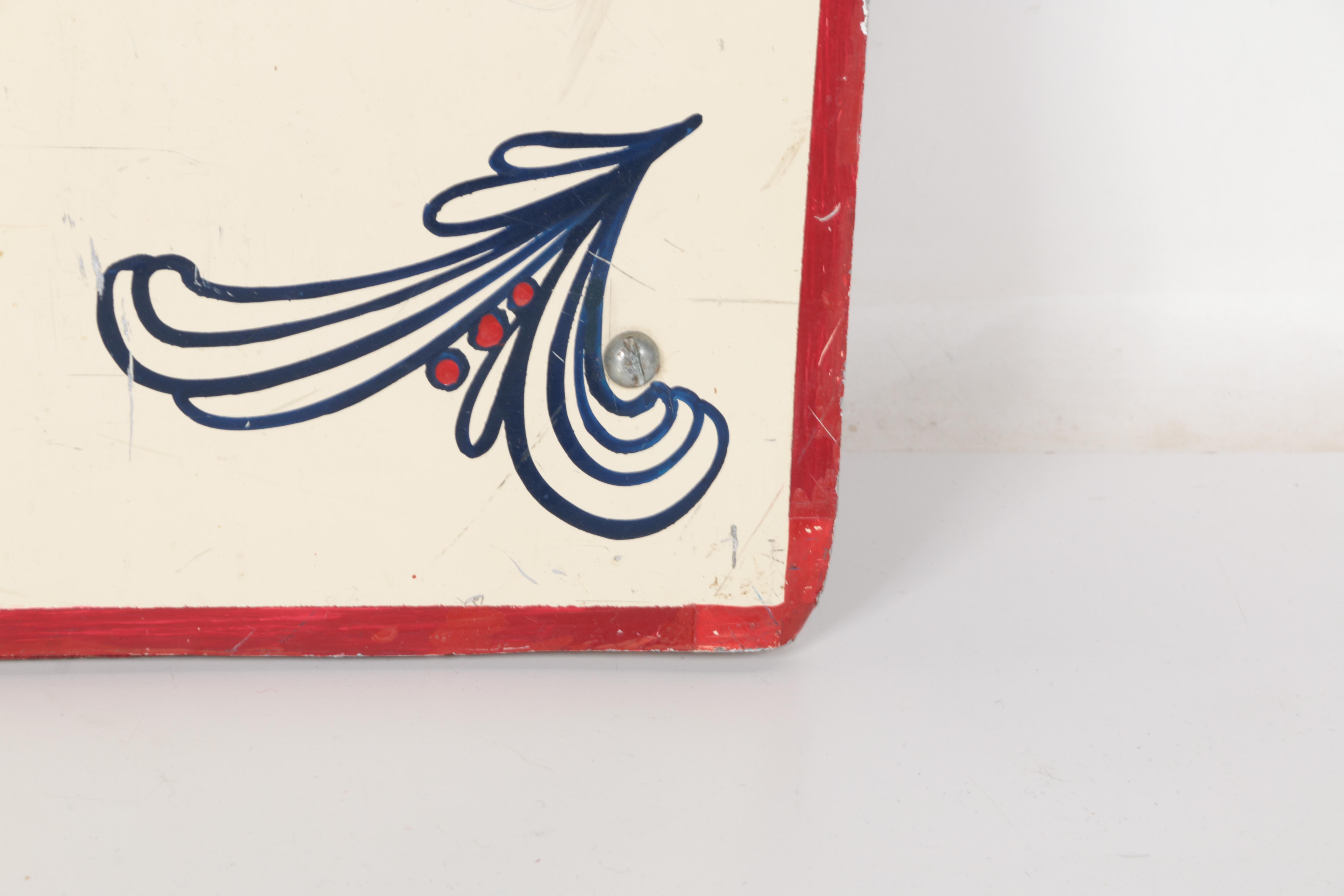 Currier & Ives Advertising Sign