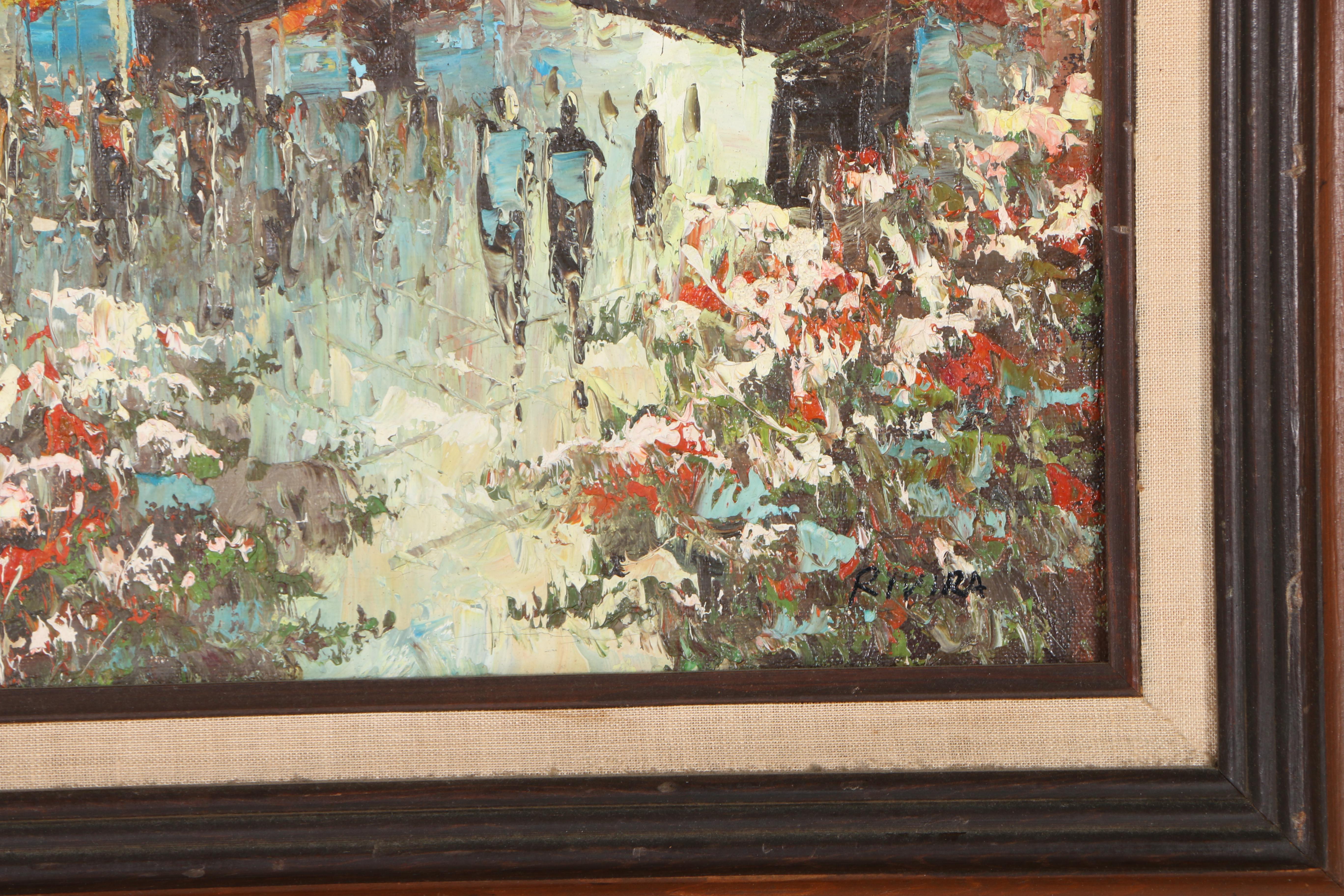 Oil Paintings of European Street Scenes