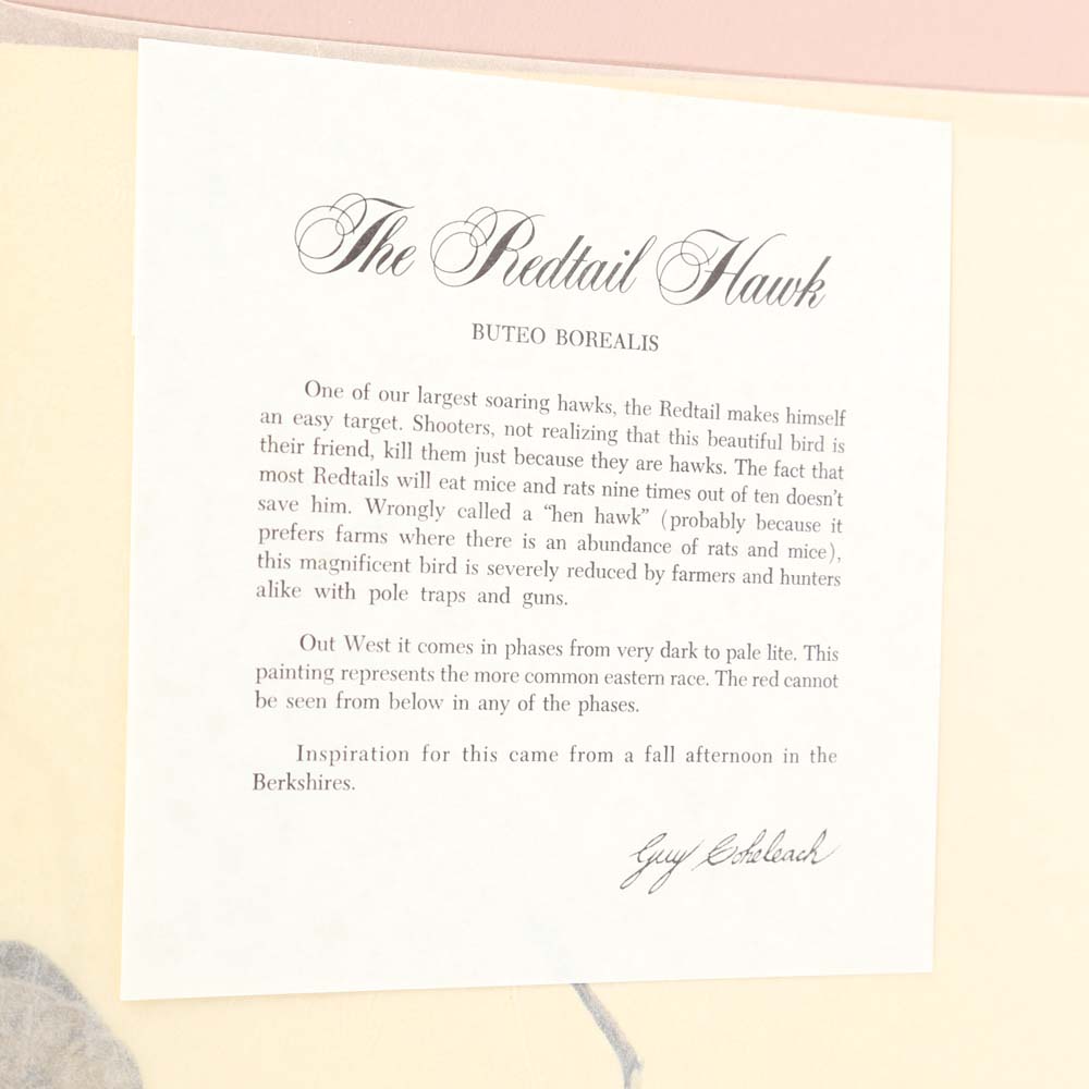 Guy Coheleach Signed Offset Lithographs