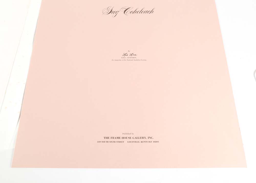 Guy Coheleach Signed Offset Lithographs