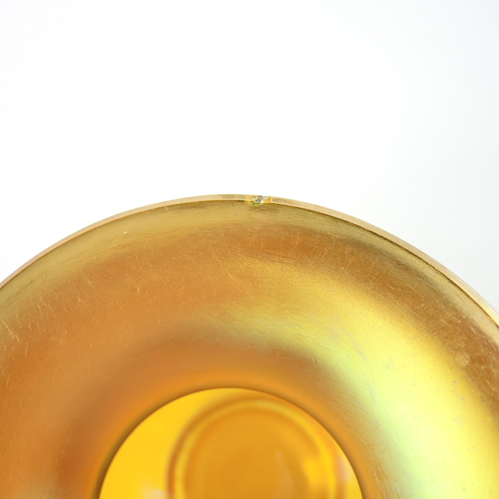 Iridescent Aurene Art Glass Vase