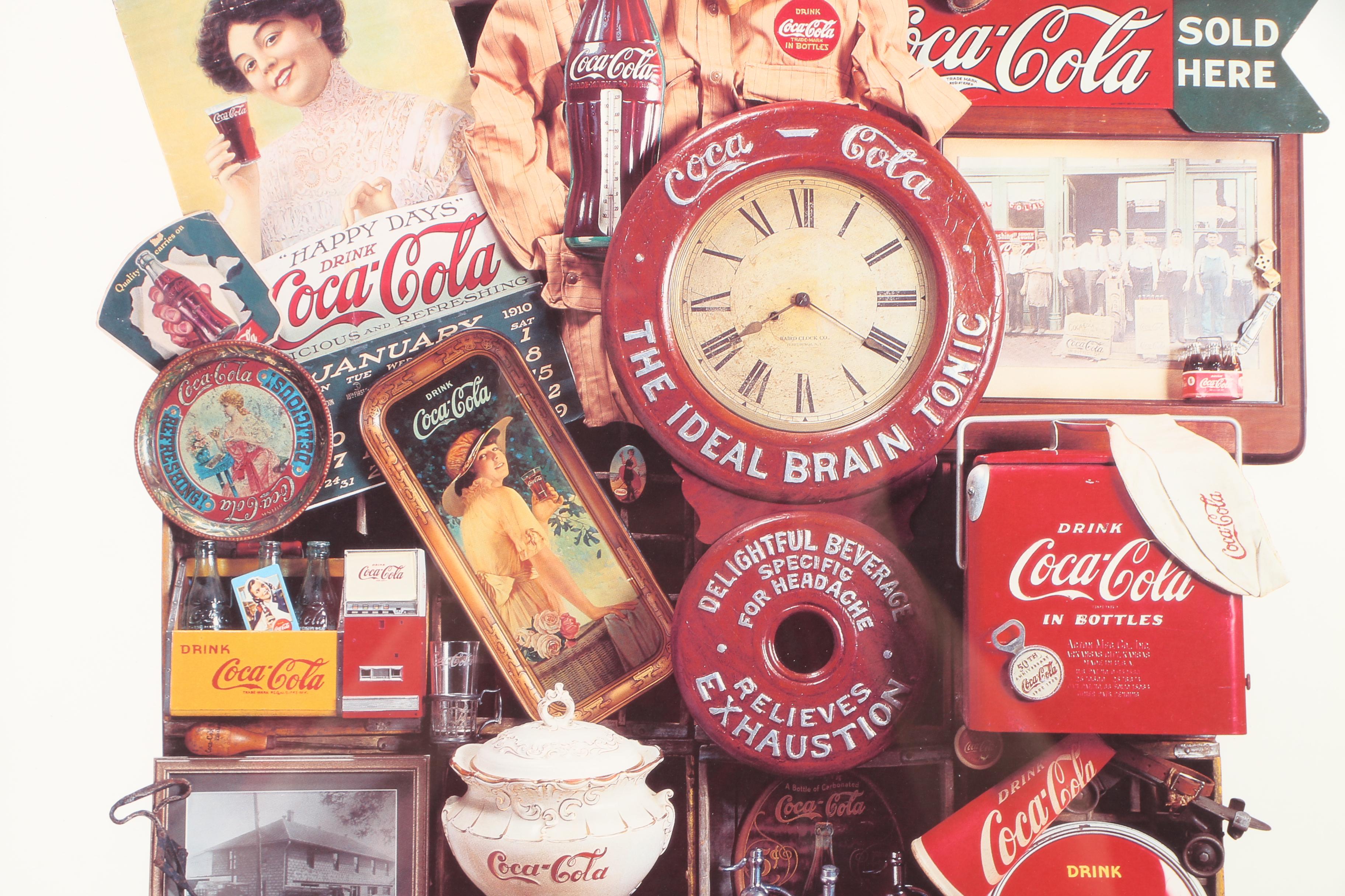 Offset Lithograph Poster After Jill Ferree "An American Memoir"