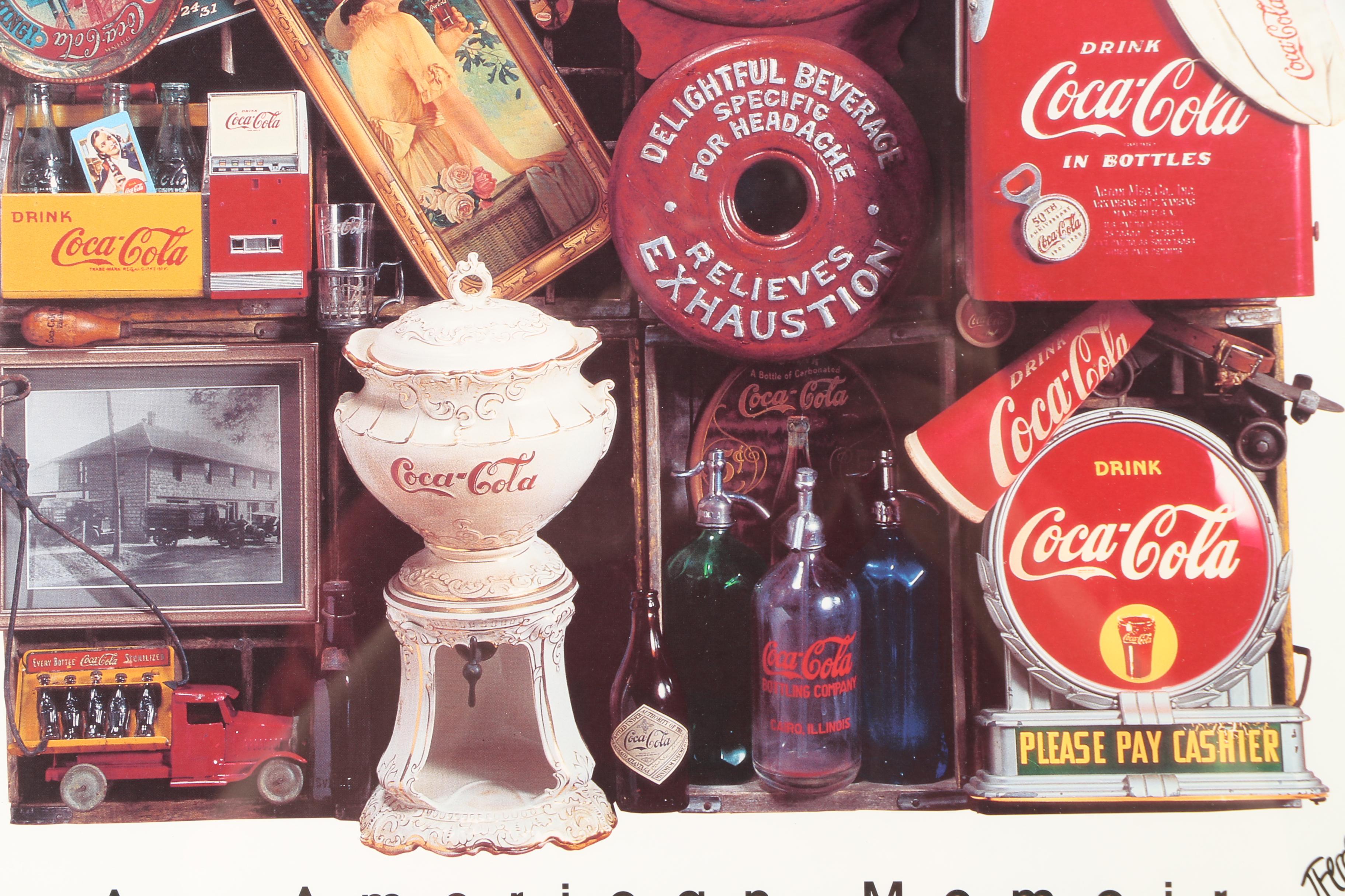 Offset Lithograph Poster After Jill Ferree "An American Memoir"