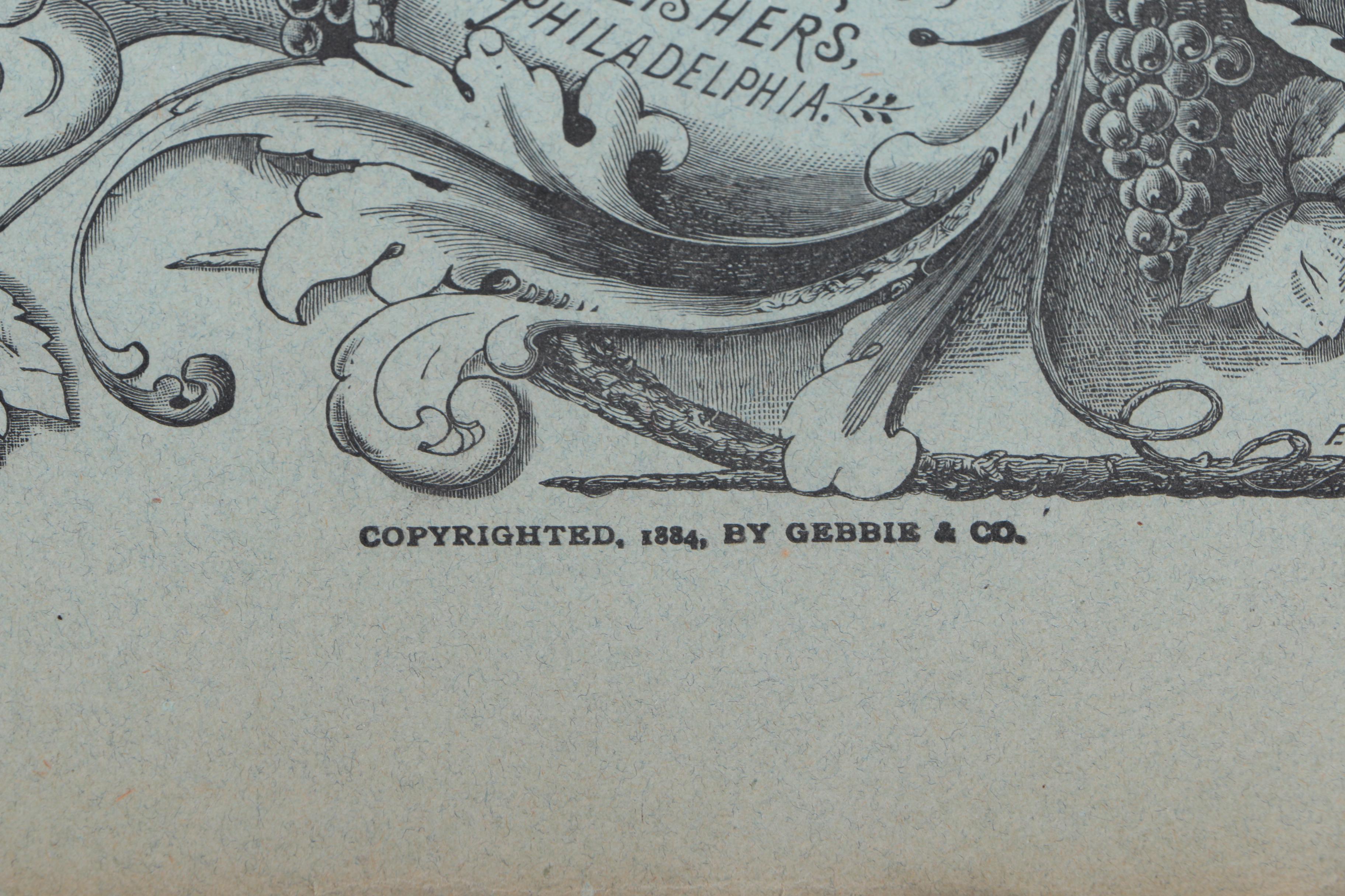 1884 "The Masterpieces of German Art Illustrated: Portfolio Edition" Sections