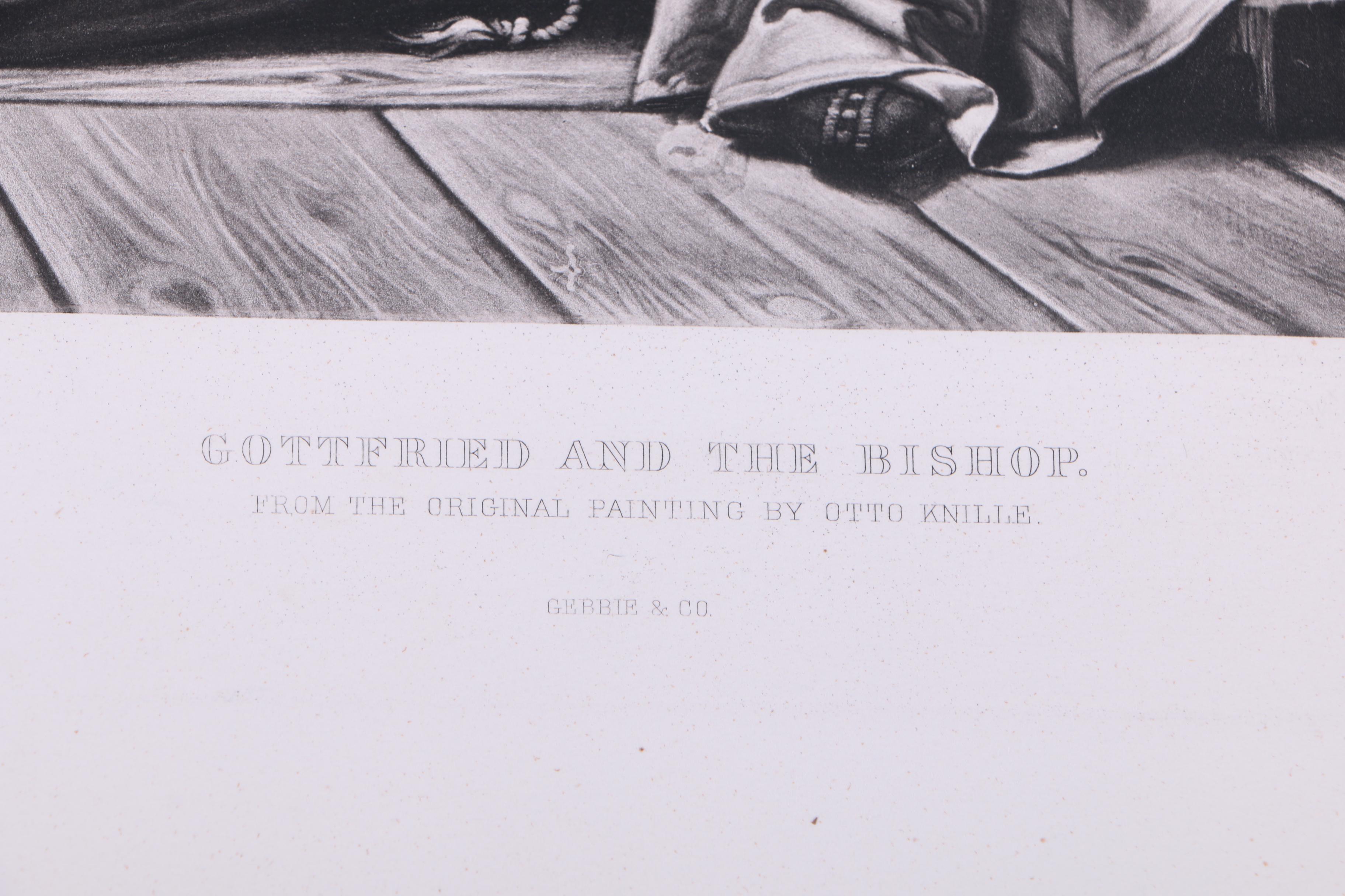 1884 "The Masterpieces of German Art Illustrated: Portfolio Edition" Sections