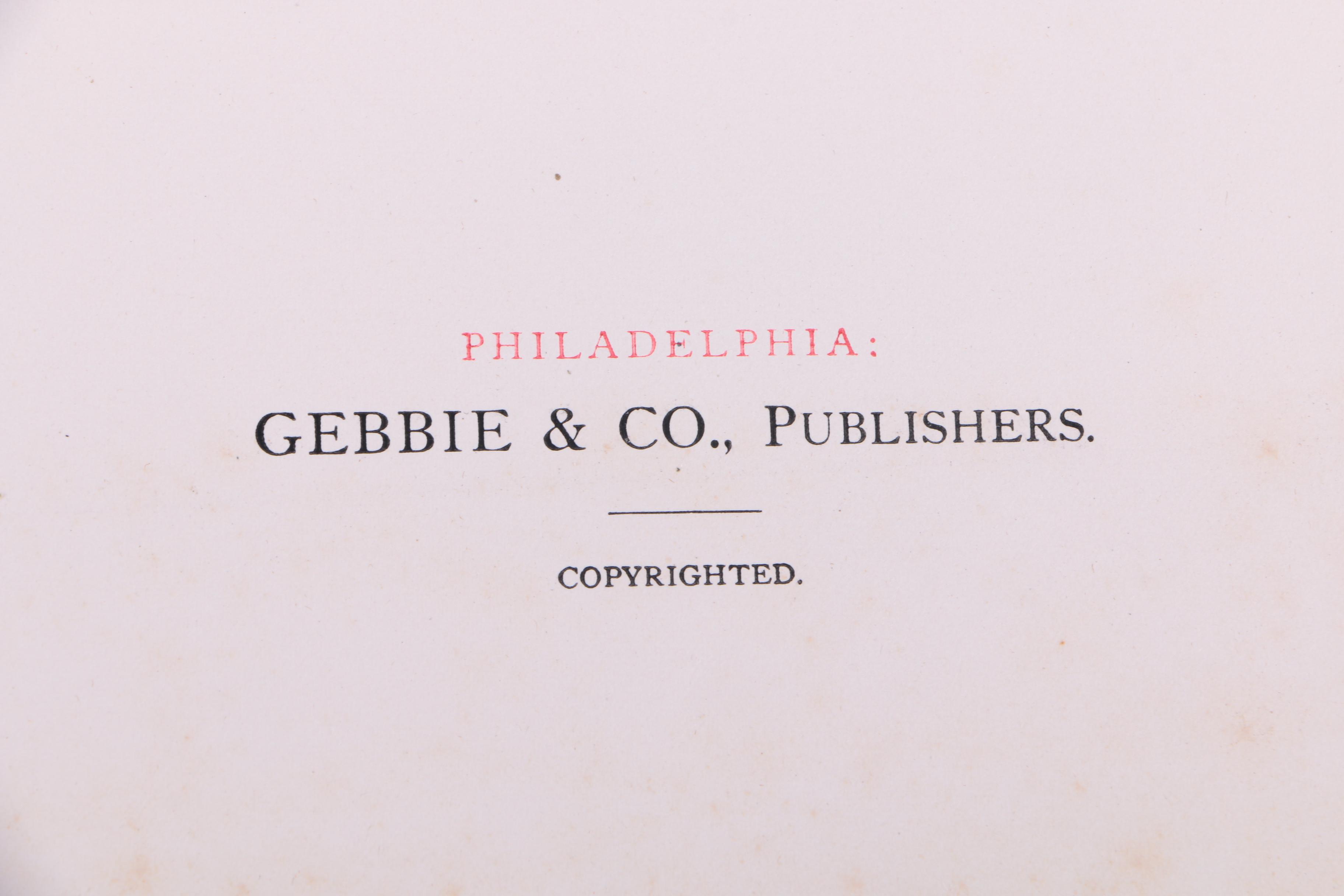 1884 "The Masterpieces of German Art Illustrated: Portfolio Edition" Sections