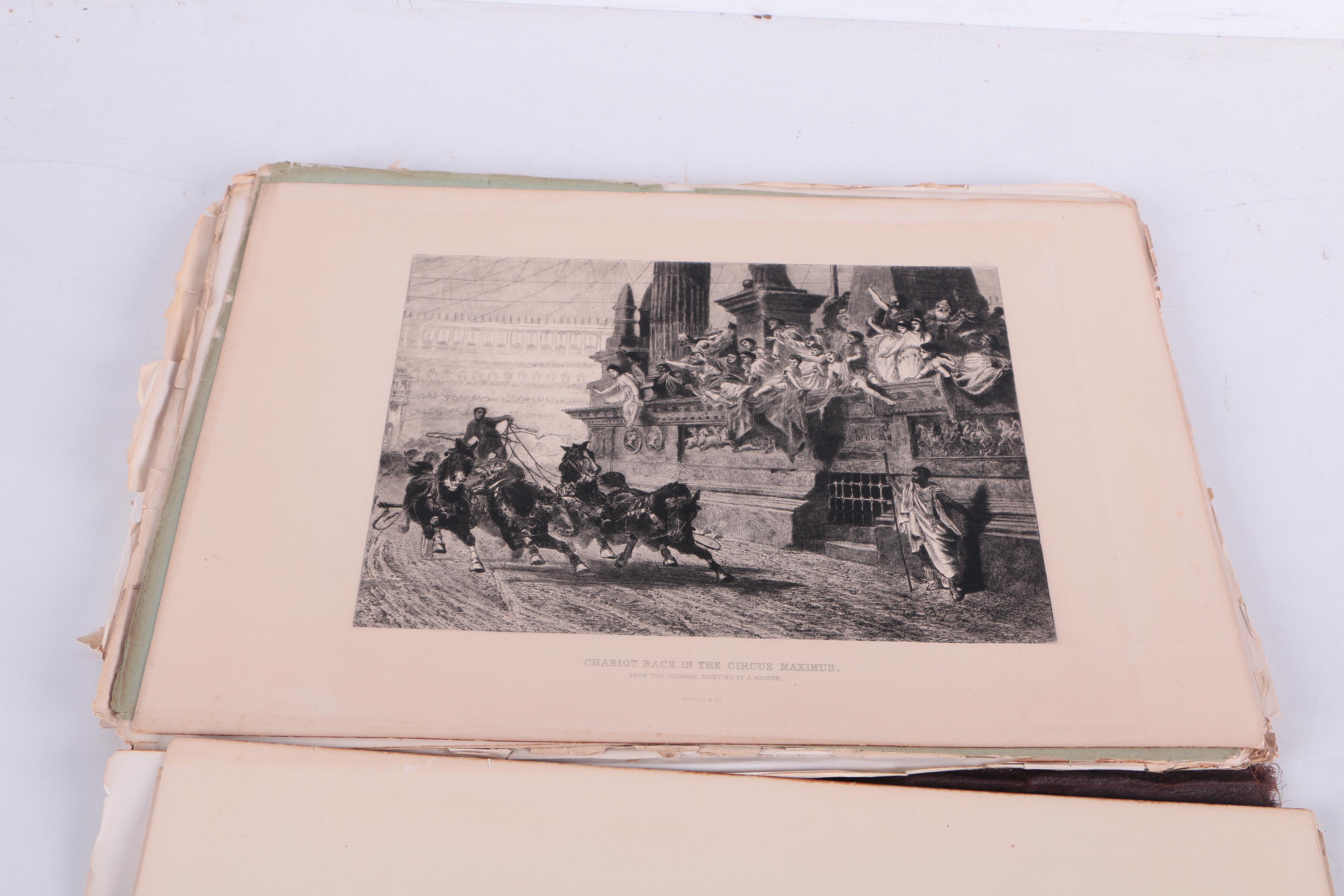 1884 "The Masterpieces of German Art Illustrated: Portfolio Edition" Sections