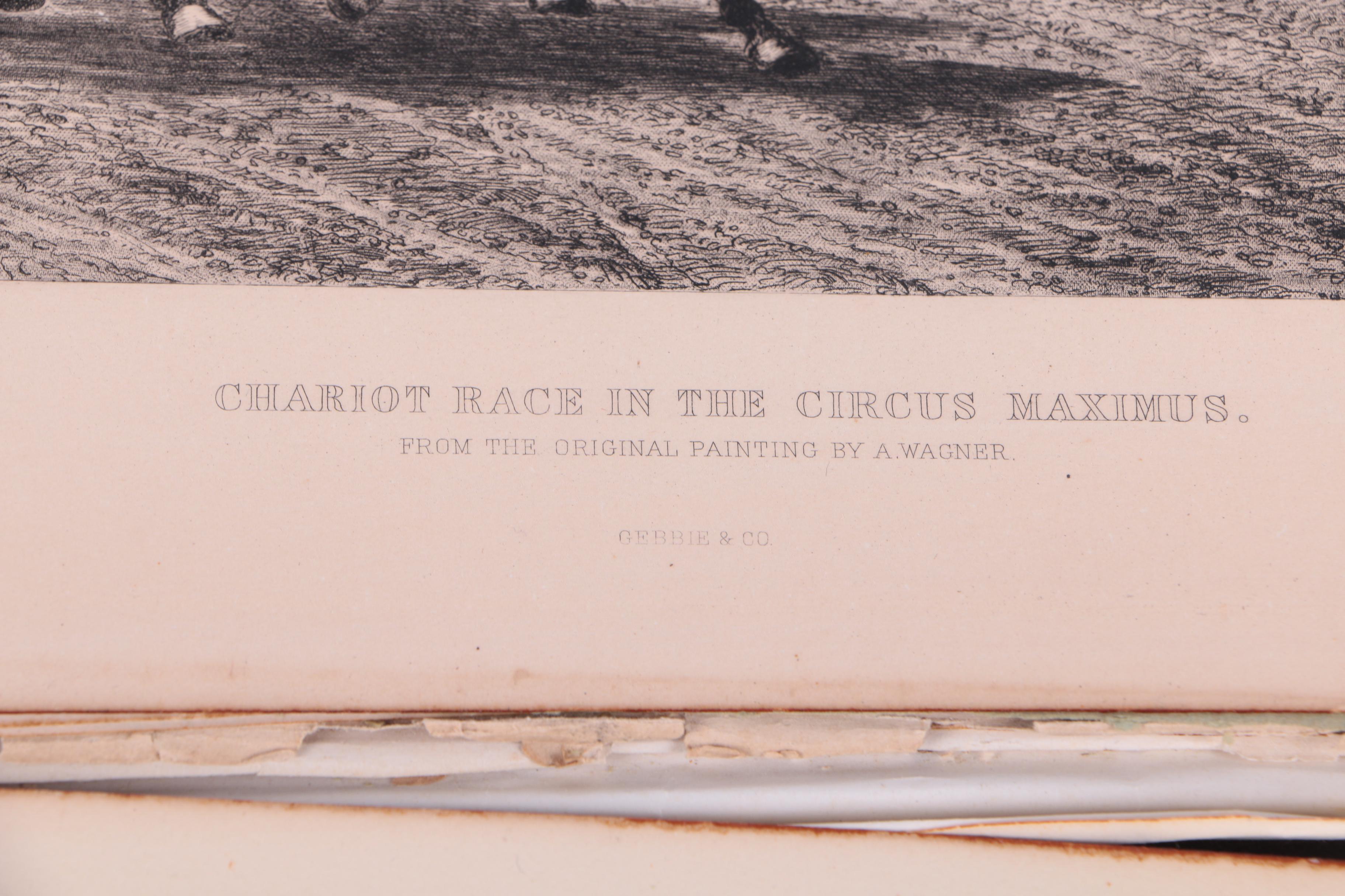 1884 "The Masterpieces of German Art Illustrated: Portfolio Edition" Sections