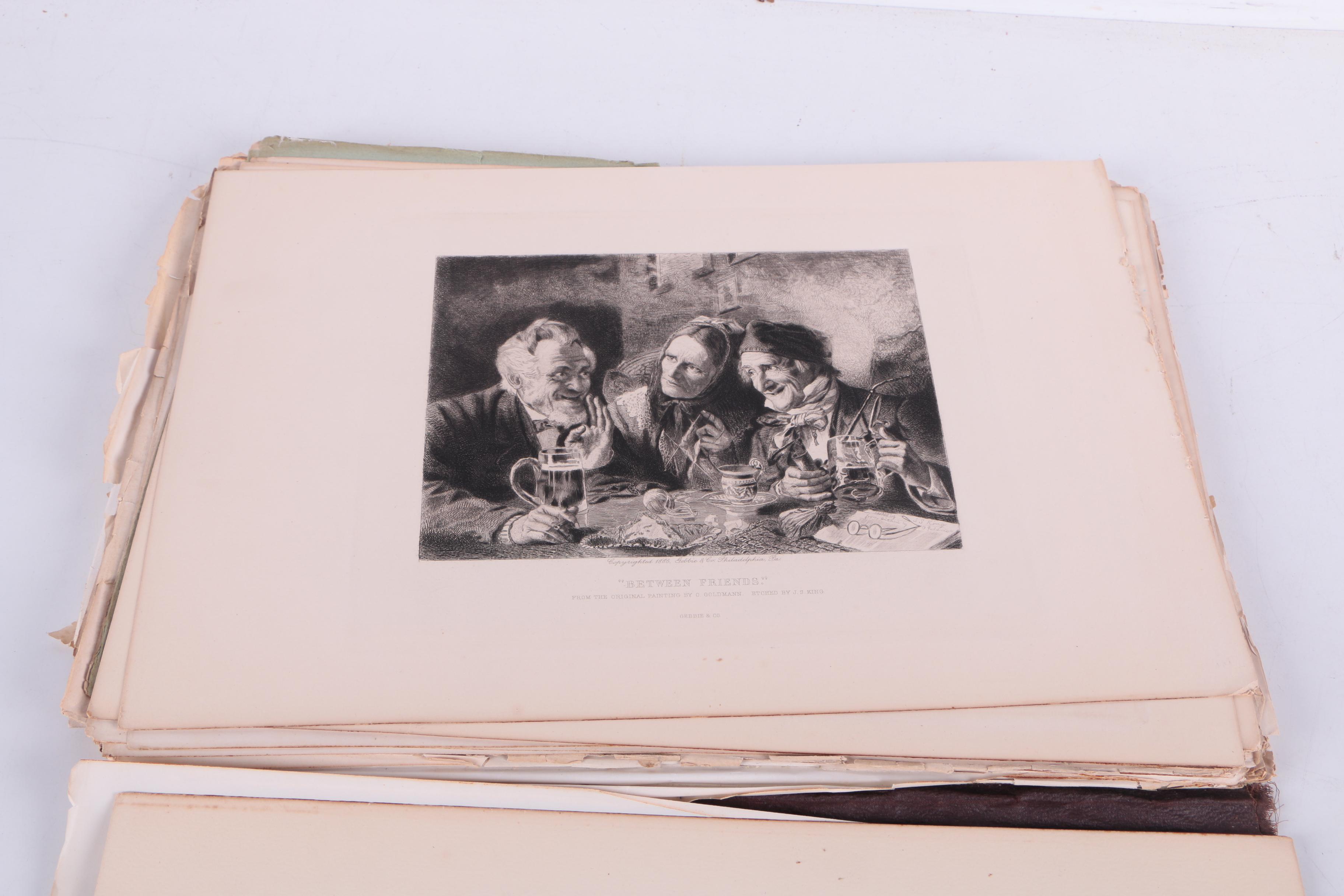 1884 "The Masterpieces of German Art Illustrated: Portfolio Edition" Sections