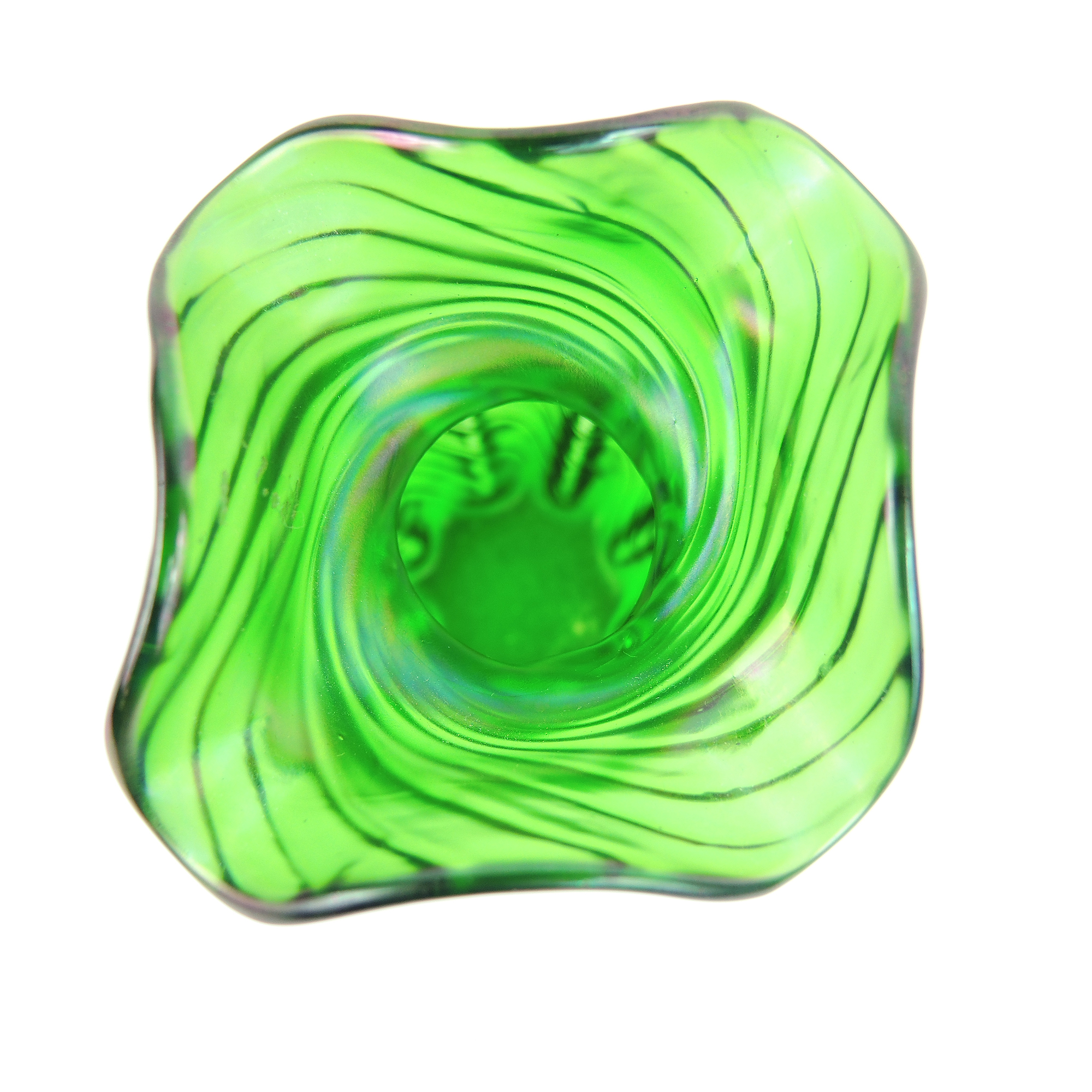 Vintage Kralik and The Glass Eye Art Glass Vases