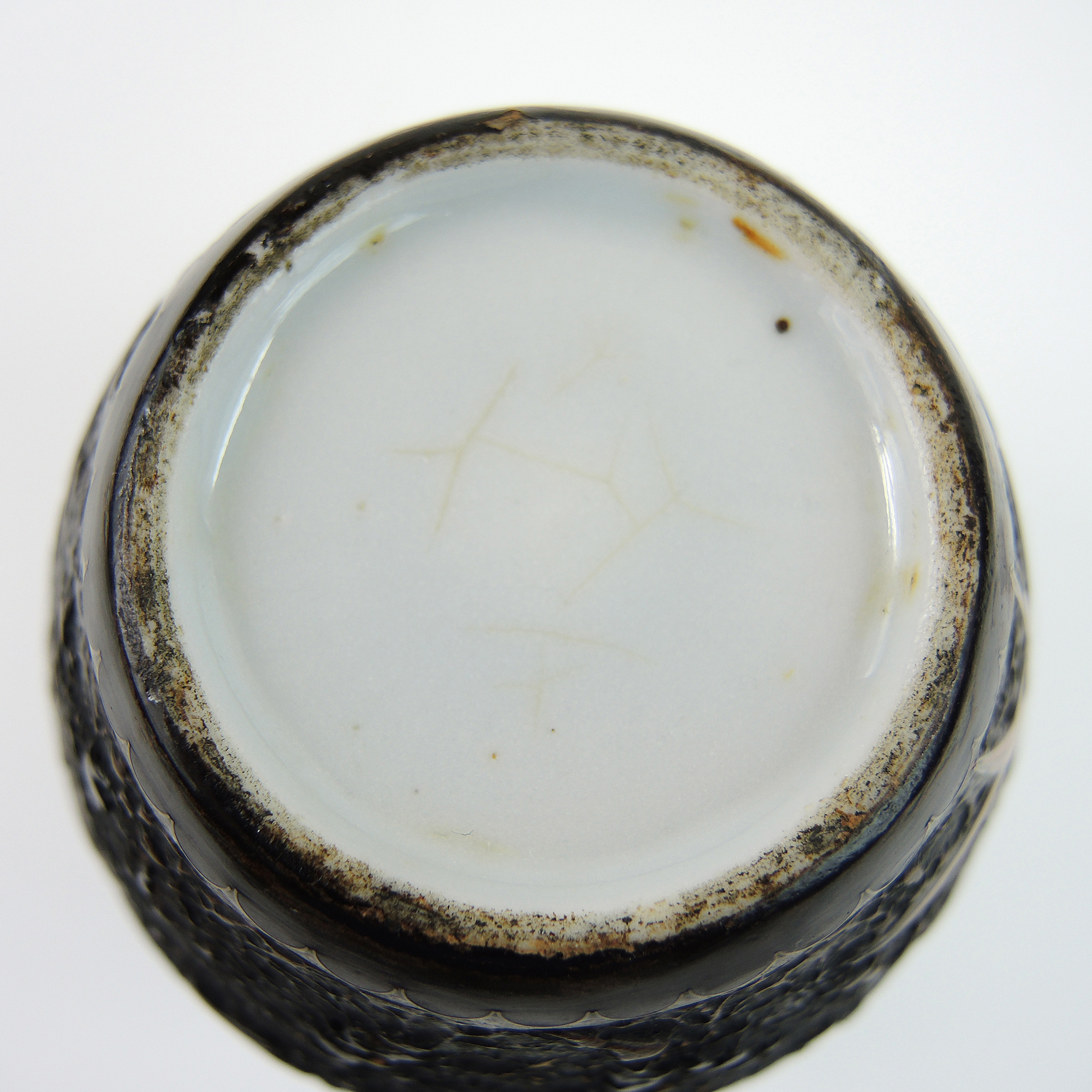 Japanese Jiki-Shippo Meiji Period Urn