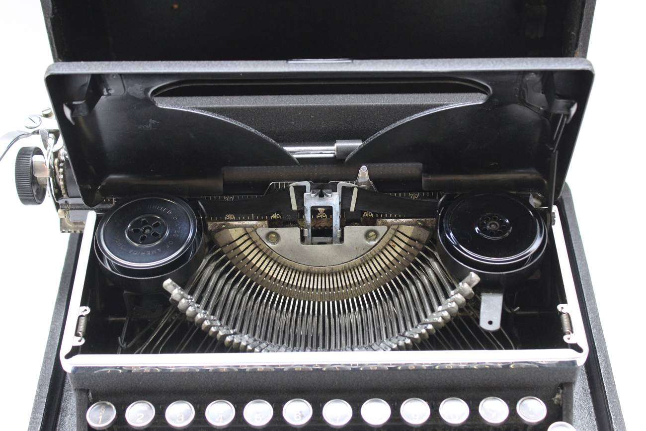 Vintage Manual Typewriter in Case By Royal Typewriter Company