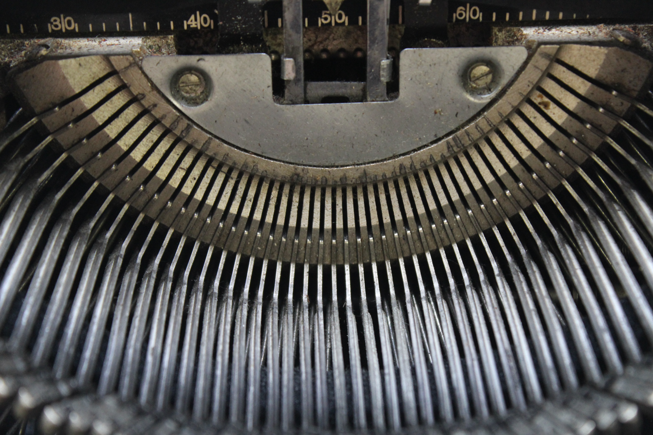 Vintage Manual Typewriter in Case By Royal Typewriter Company