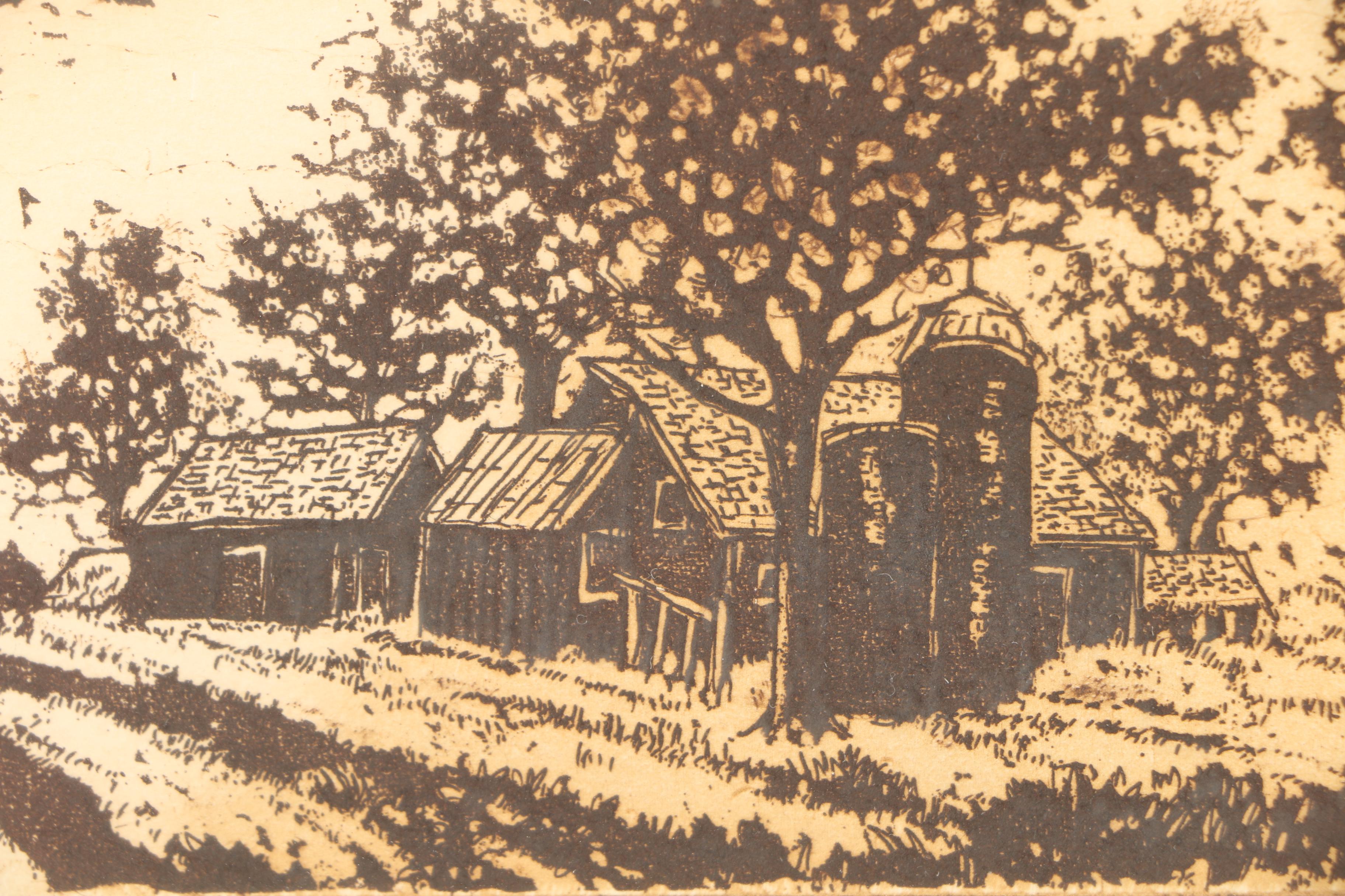 John Culik Limited Edition Etching "Break O'Day"