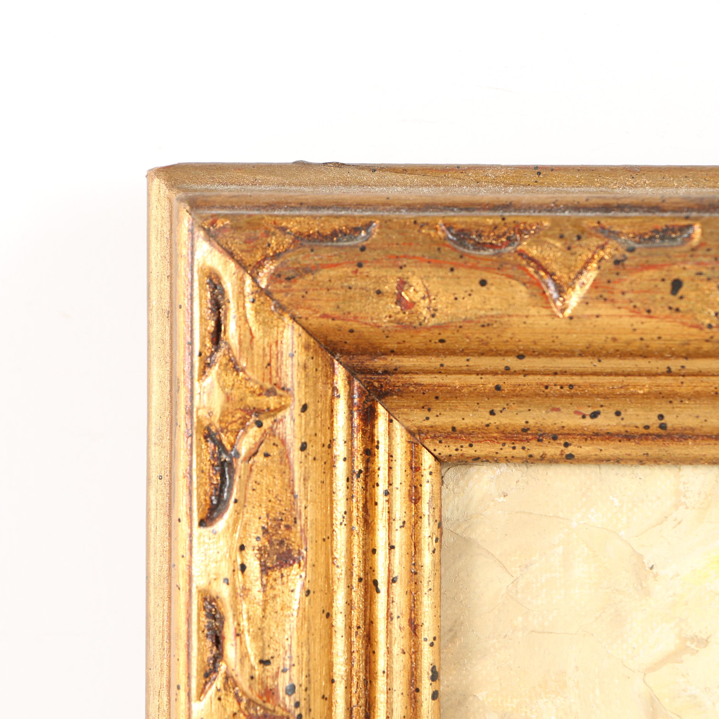 Oil Paintings of Floral Arrangements and Birds