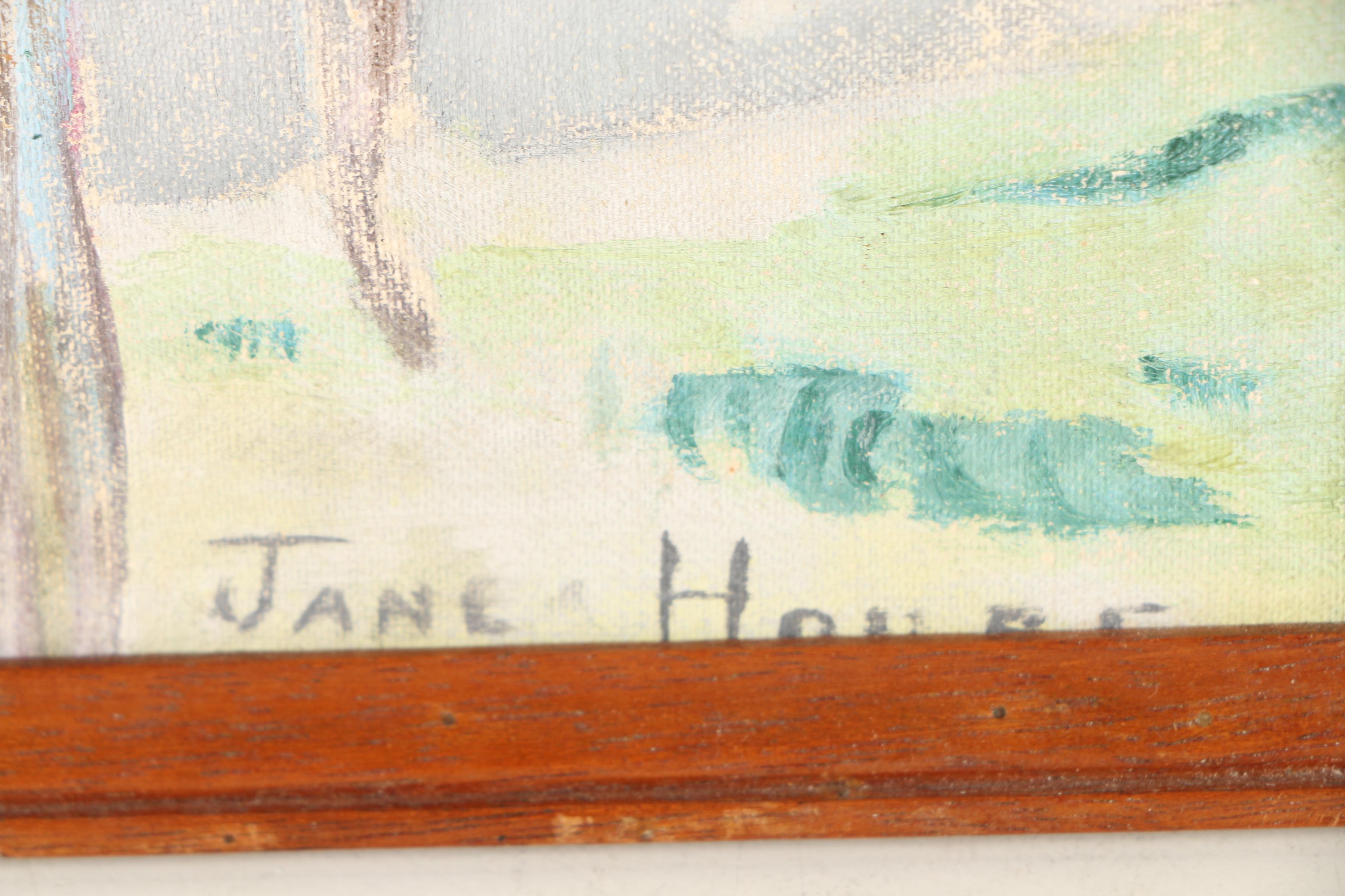 Oil Paintings of Floral Arrangements and Birds