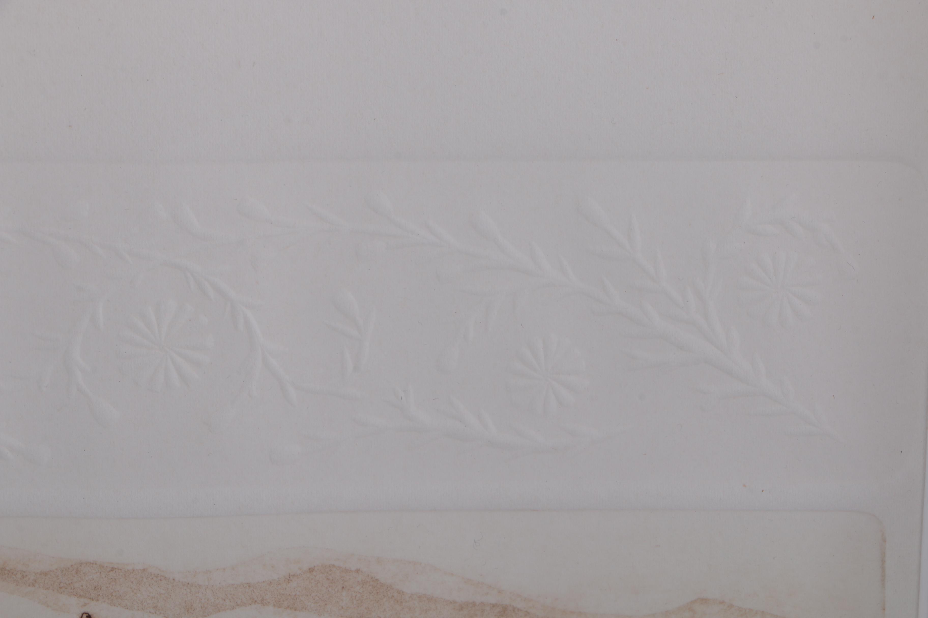 Olson Limited Edition Train Etchings with Embossing "999" & "Tea Kettle"