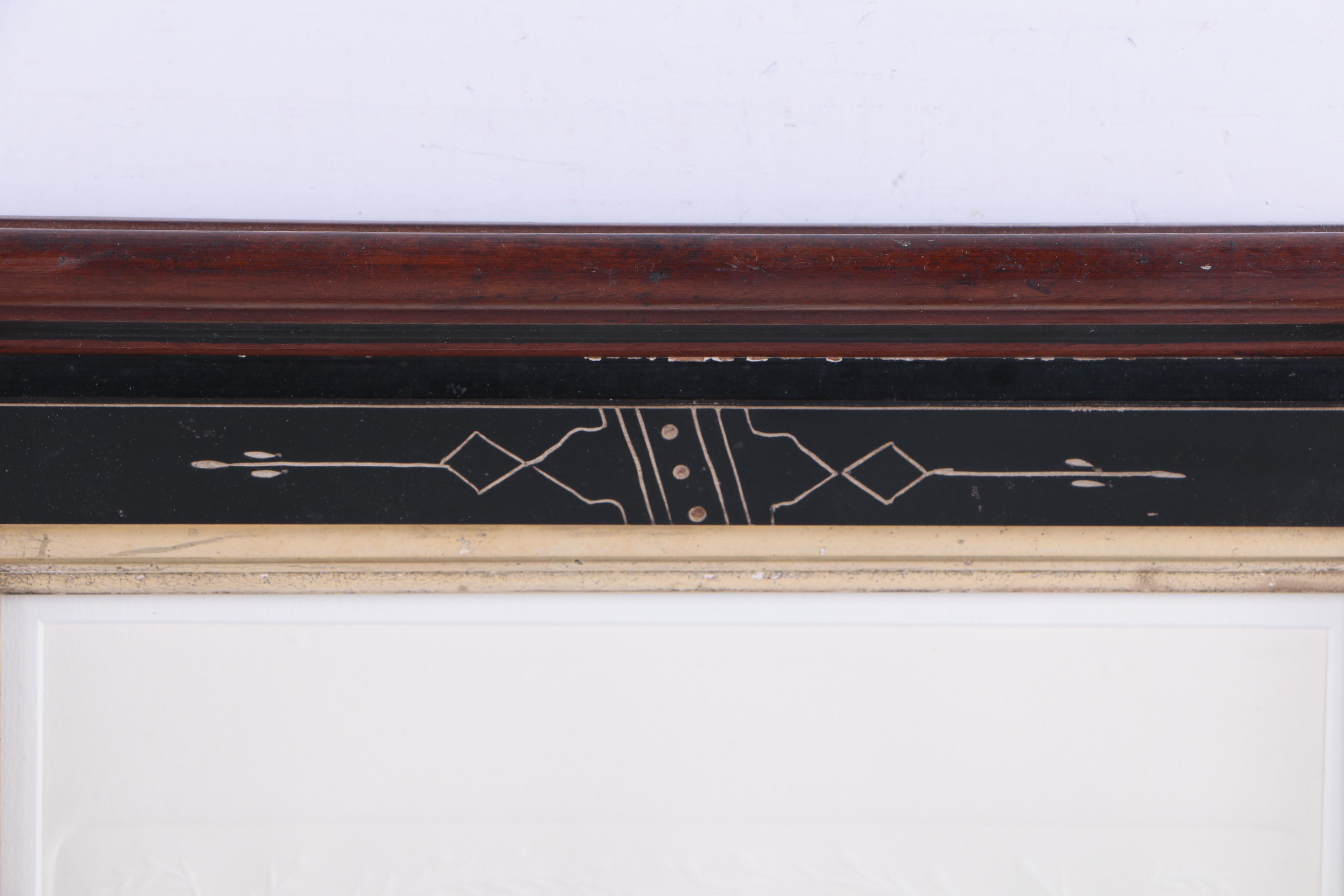 Olson Limited Edition Train Etchings with Embossing "999" & "Tea Kettle"