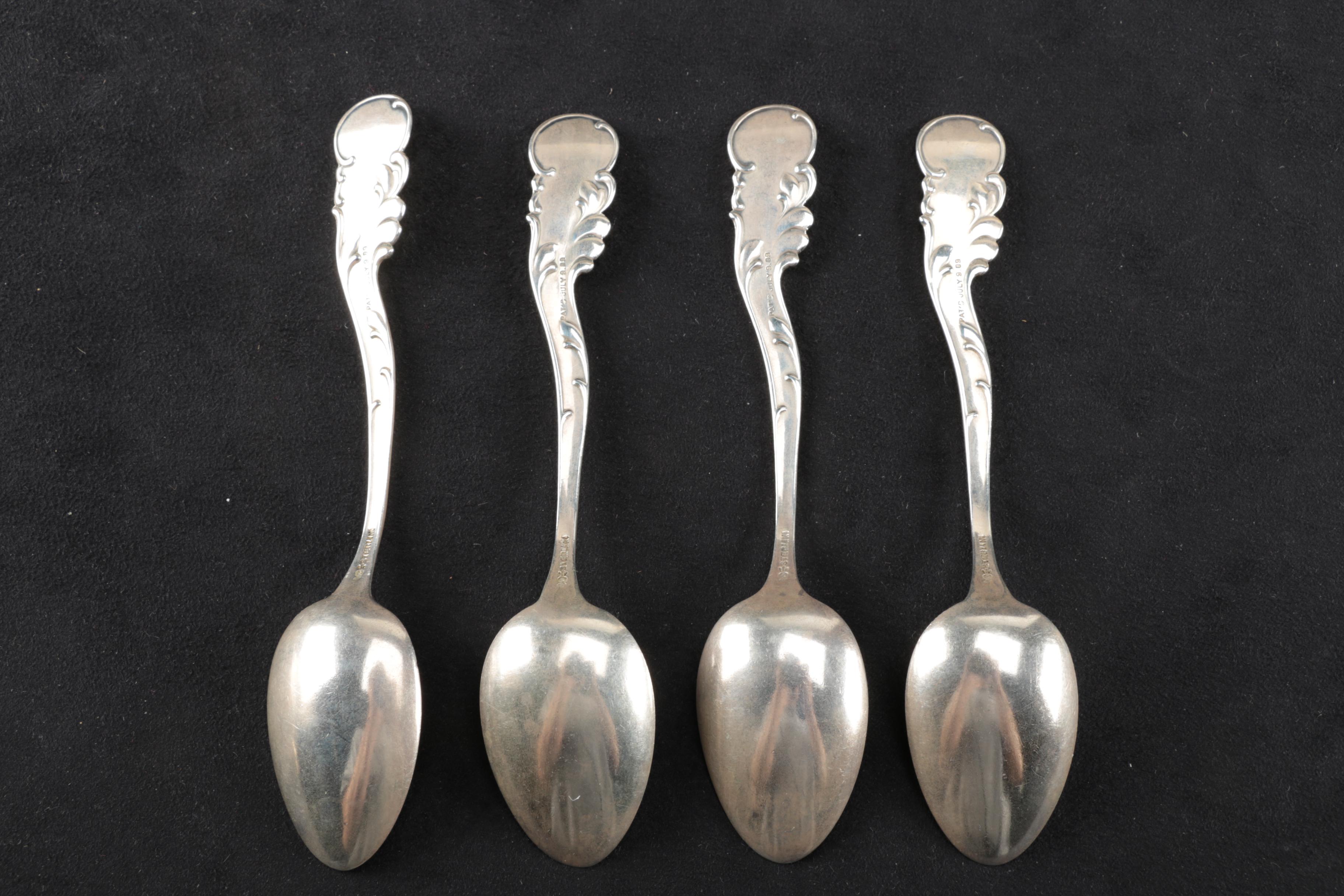 1790 Hester Bateman and Other Sterling and Coin Silver Spoons